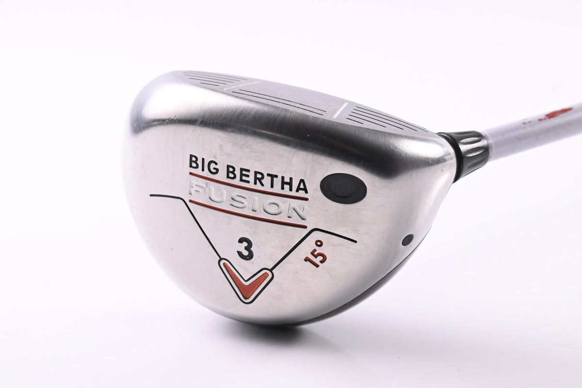 Callaway Big Bertha Fusion #3 Wood / 15 Degree / Regular Flex Aldila NVS 55