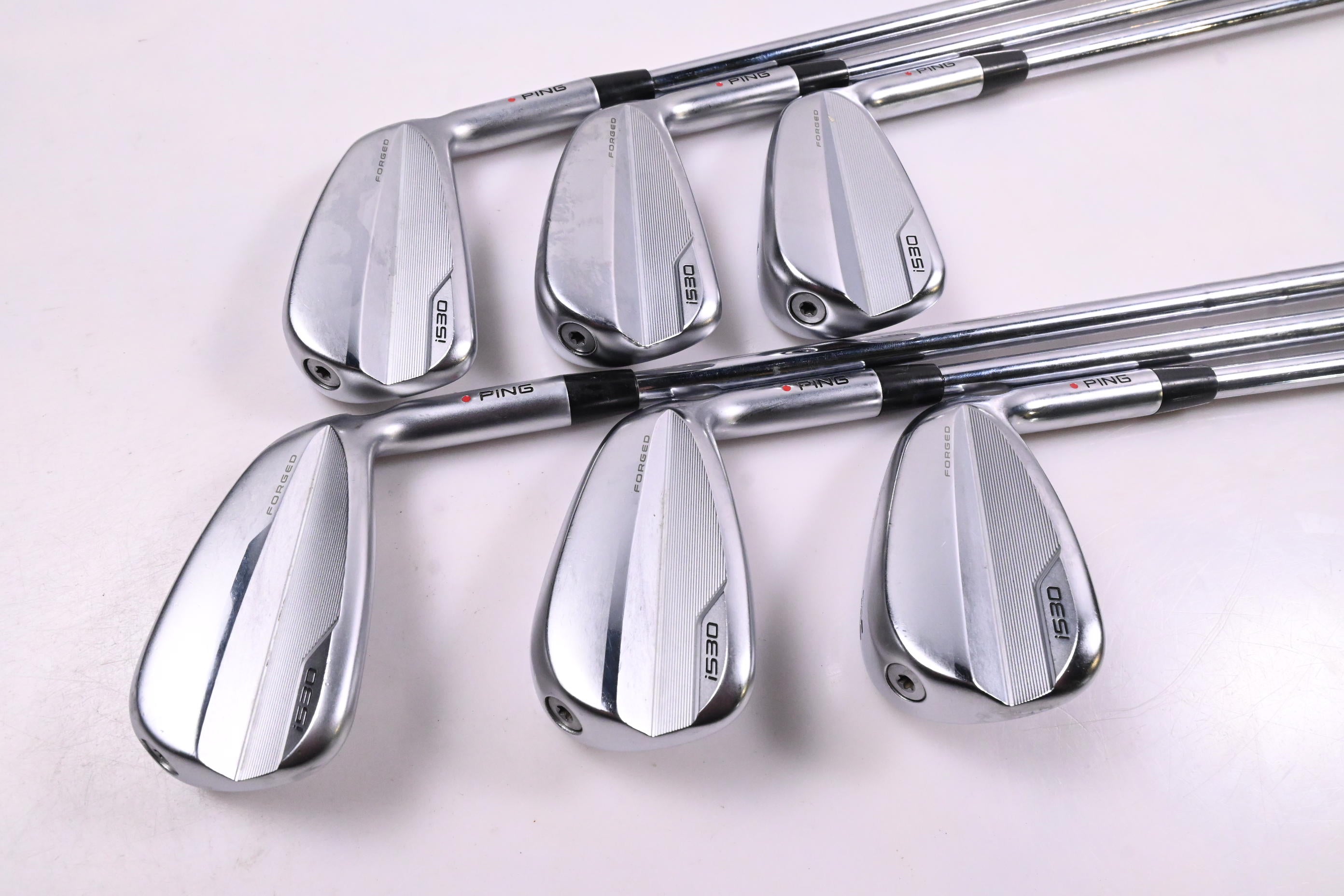 Ping i530 Irons / 5-PW / Red Dot / Stiff Flex N.S.Pro Modus³ Tour 105 Shafts