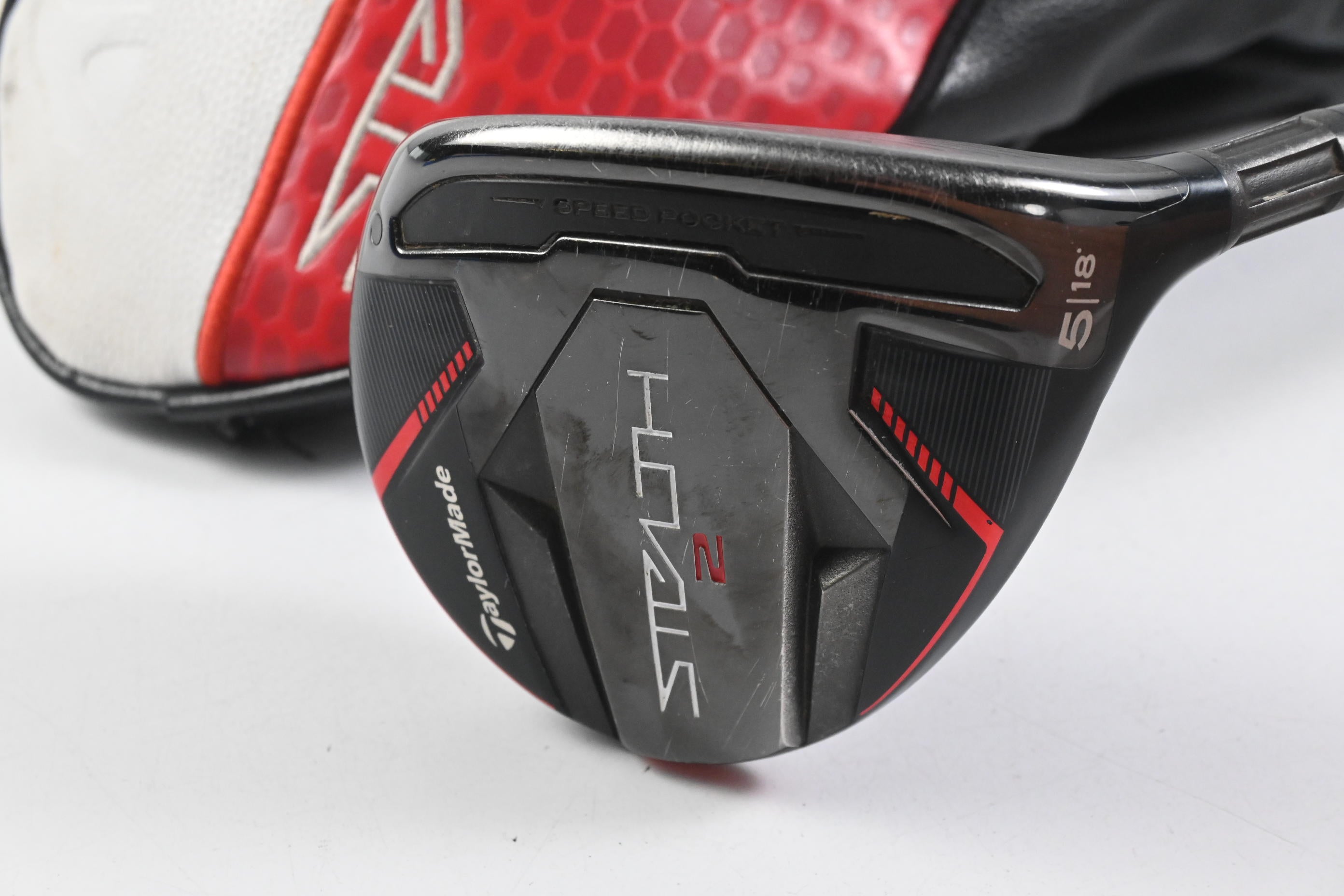 Taylormade Stealth 2 #5 Wood / 18 Degree / Stiff Flex Ventus TR Red 6 Shaft