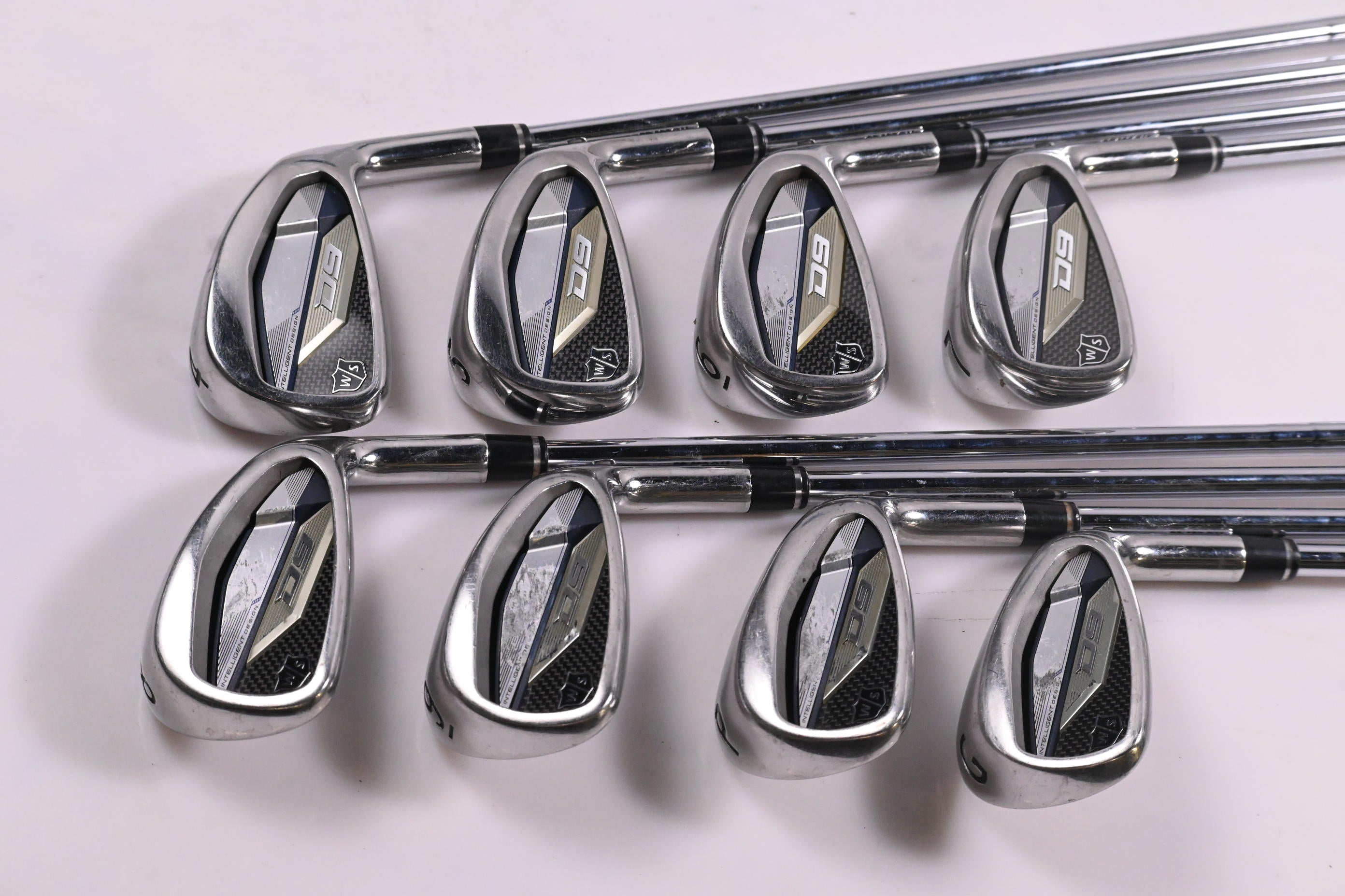 Wilson D9 Irons / 4-PW+GW / UniFlex KBS MAX UltraLite Shafts