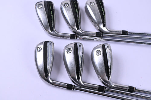 Left Hand Wilson Launch Pad 2022 Irons / 5-PW / Regular Flex KBS MAX Ultralite