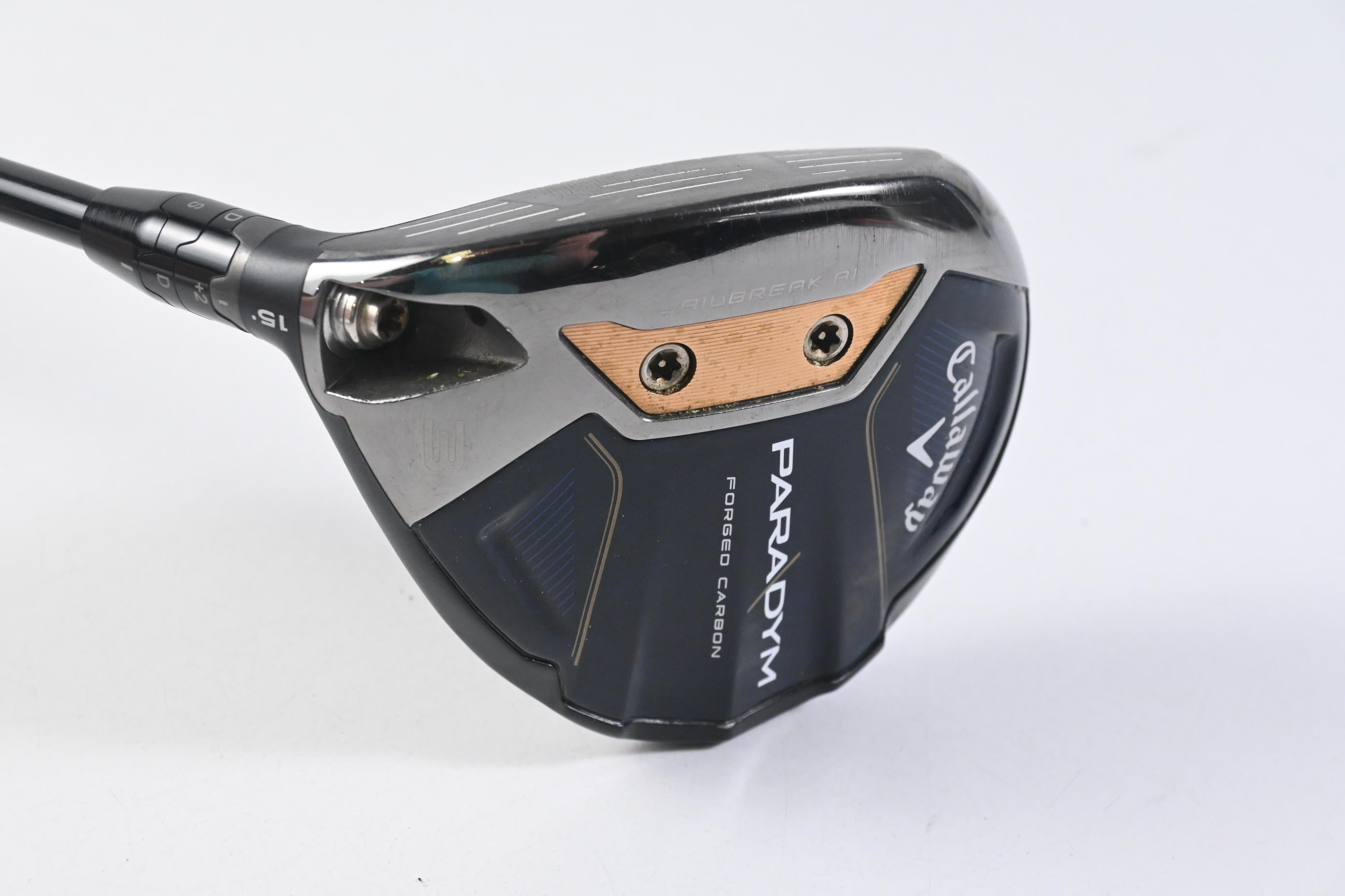 Left Hand Callaway Paradym #3 Wood / 15 Degree / Stiff Flex HZRDUS Black 70