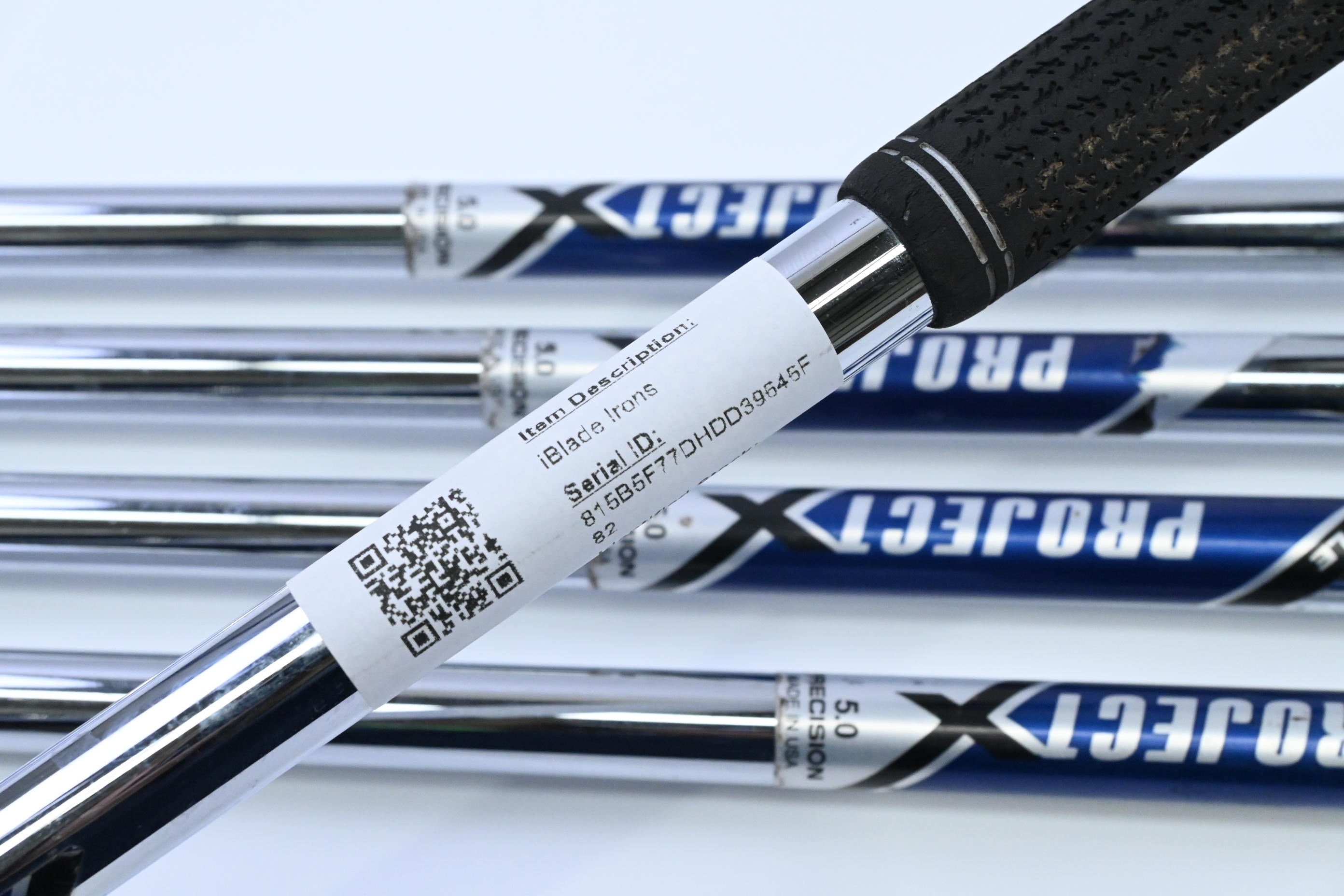 Ping iBlade Irons / 5-9 / Red Dot / Regular Flex Project X Rifle Shafts