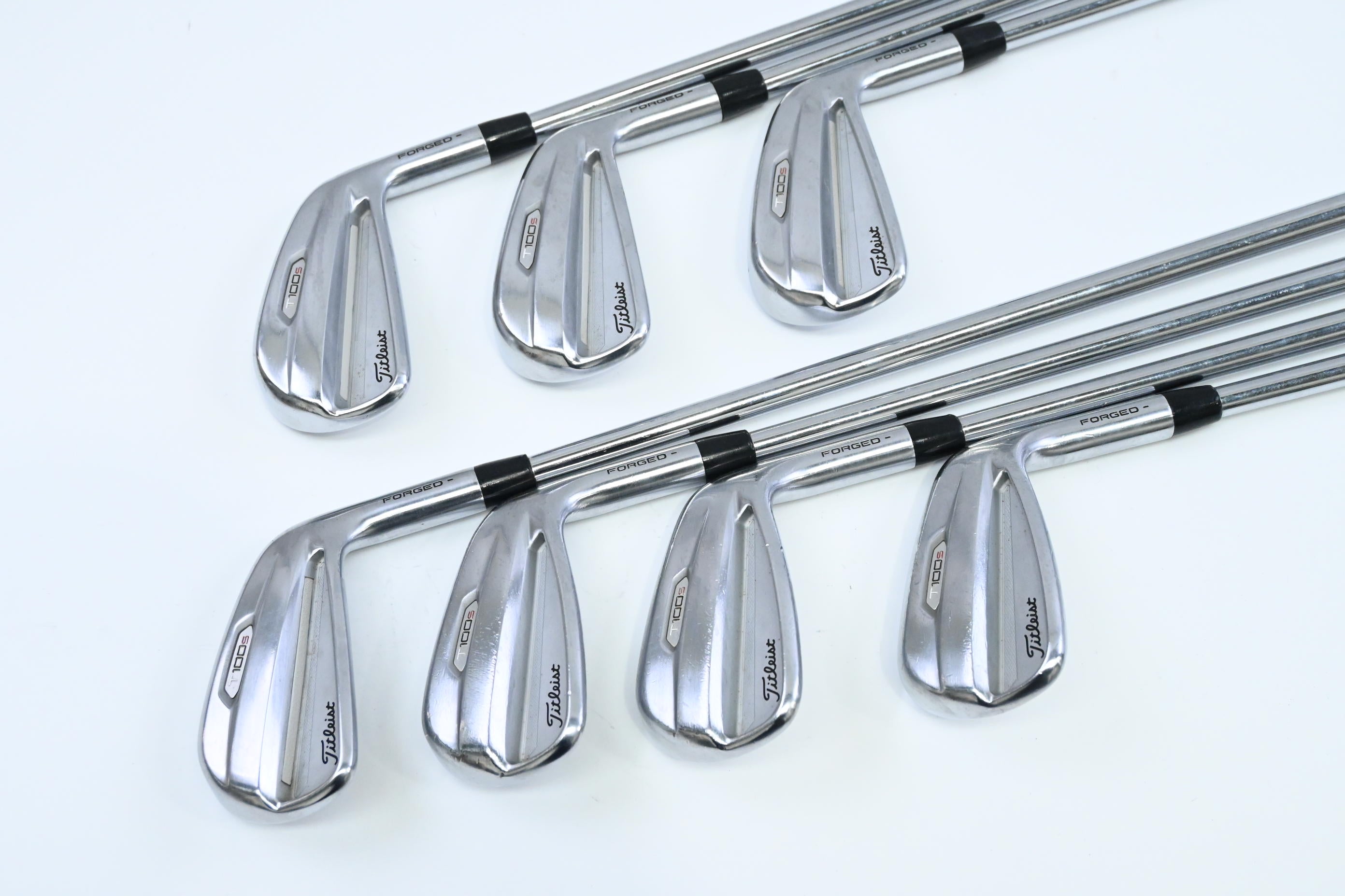 Titleist T100.S 2021 Irons / 4-PW / Stiff Flex Project X Rifle Shafts