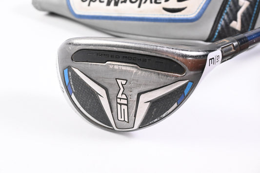 Taylormade SIM Max #3 Hybrid / 19 Degree / Stiff Flex Fujikura Ventus Blue 7