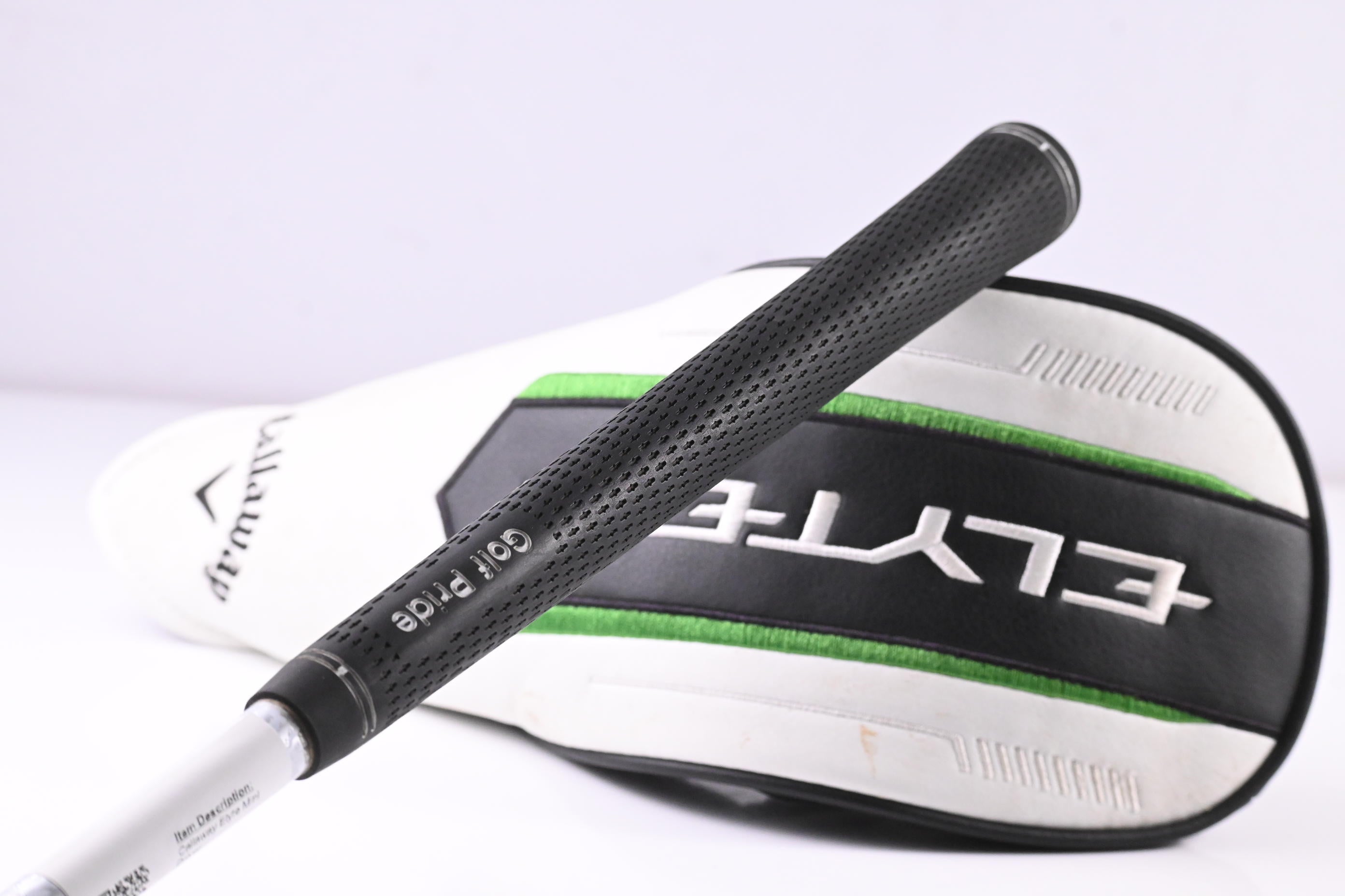 Callaway Elyte Mini Driver / 11.5 Degree / Regular Flex Denali Charcoal 50 Shaft