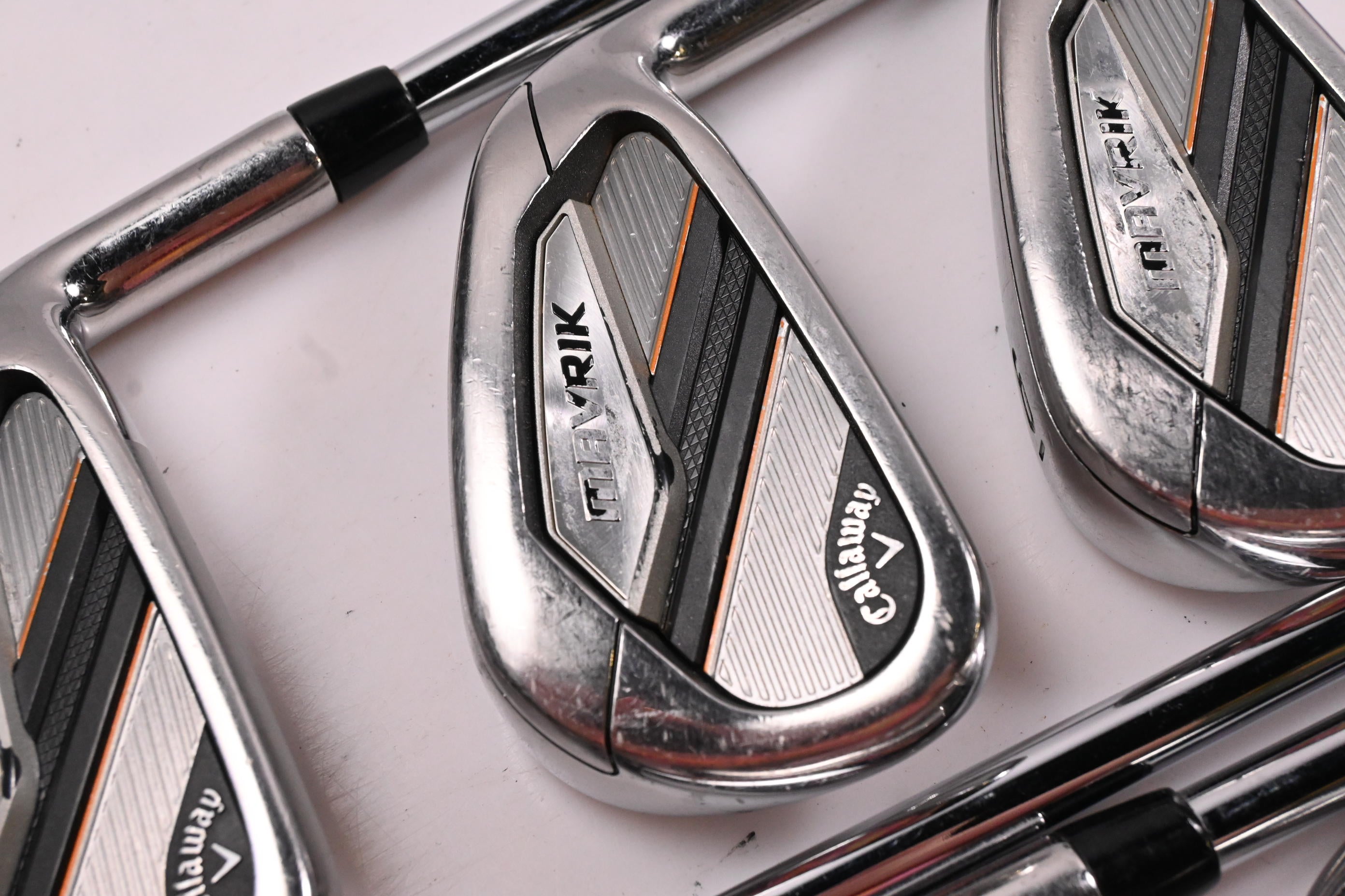 Callaway Mavrik Irons / 4-PW / Stiff Flex KBS Tour-V 90 Shafts