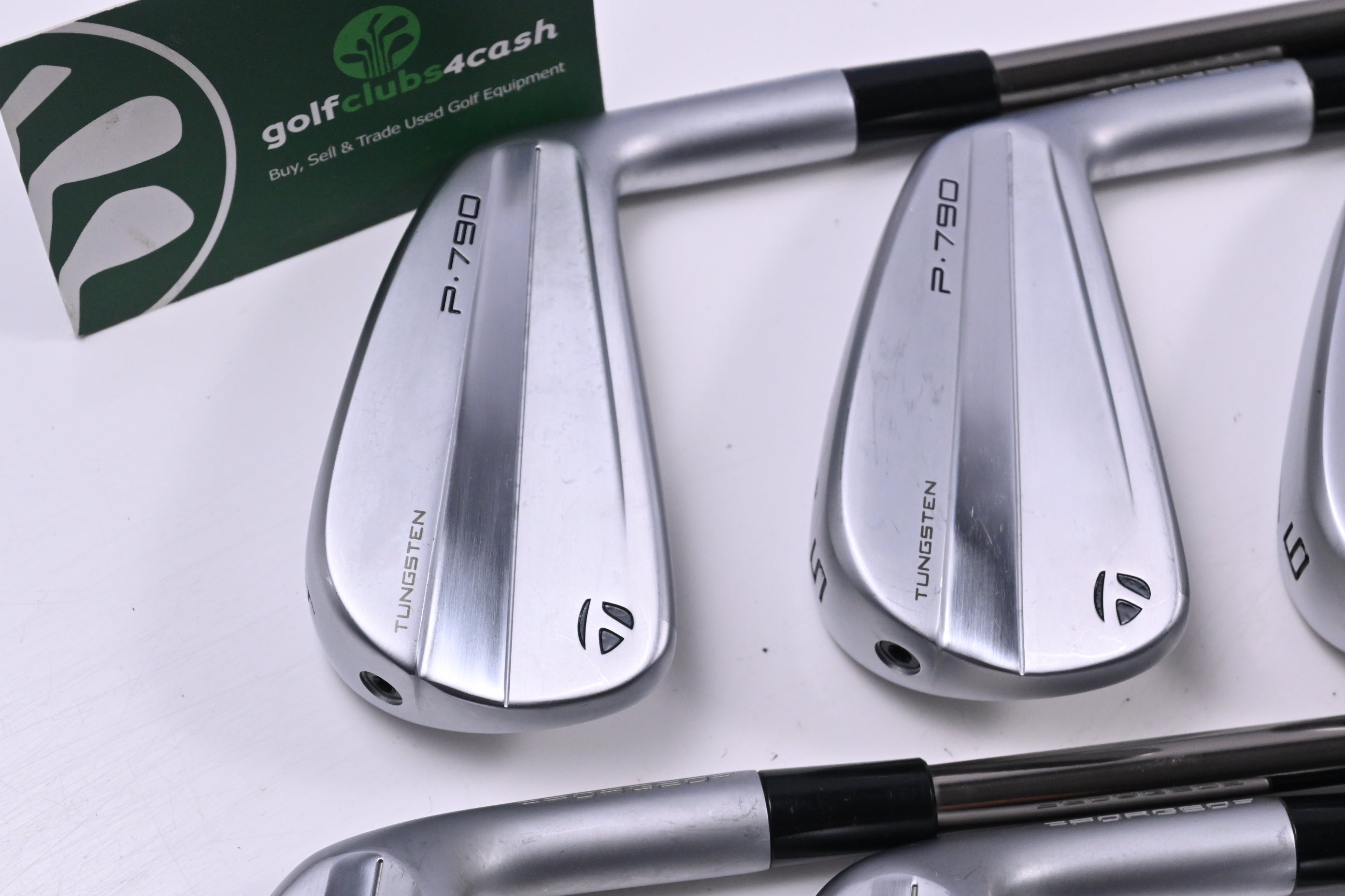 Taylormade P790 2023 Irons / 4-PW+AW / Regular Flex UST Recoil ESX 460 Shafts