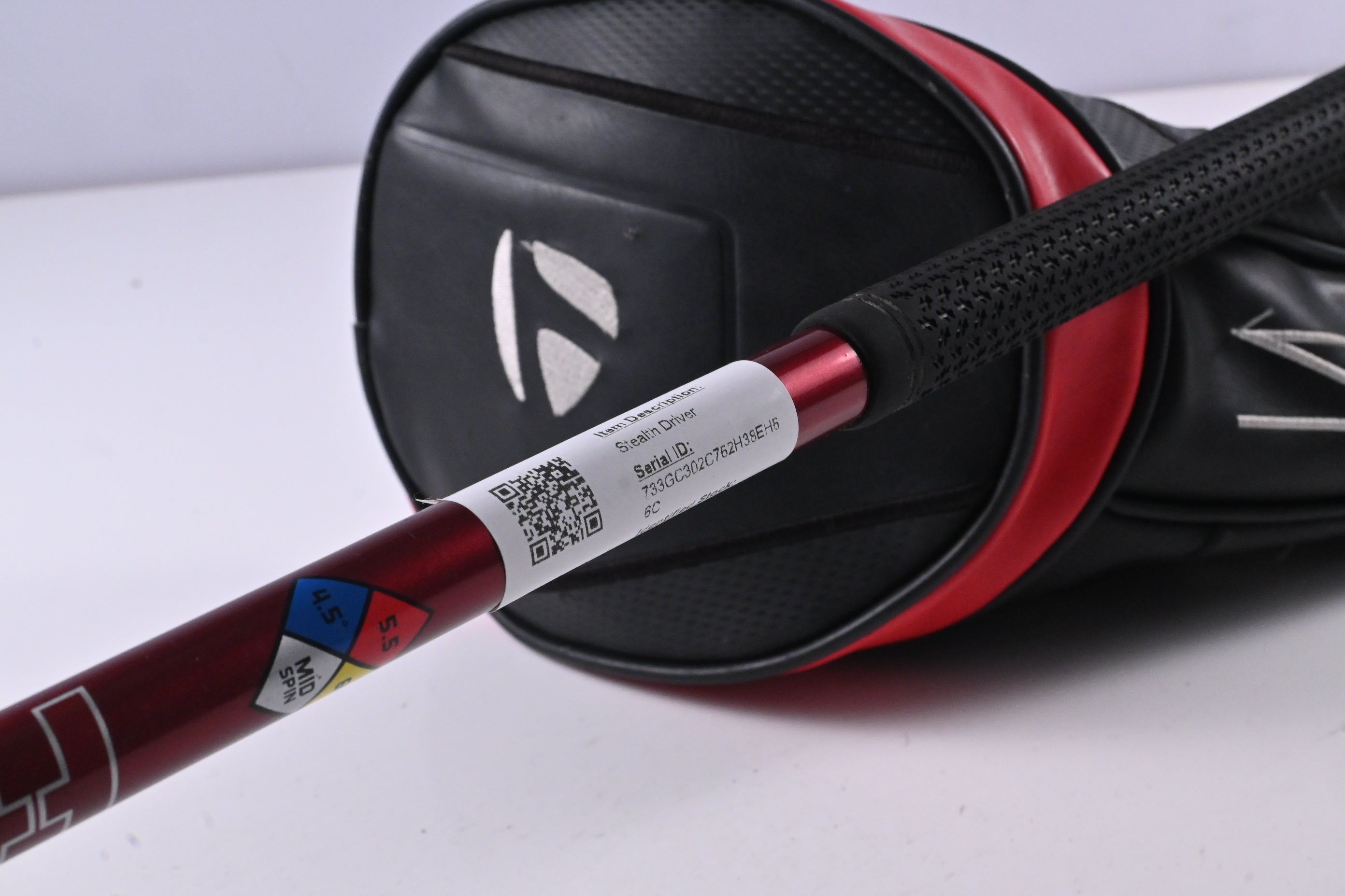 Taylormade Stealth Driver / 9 Degree / Regular Flex HZRDUS Smoke Red RDX 60