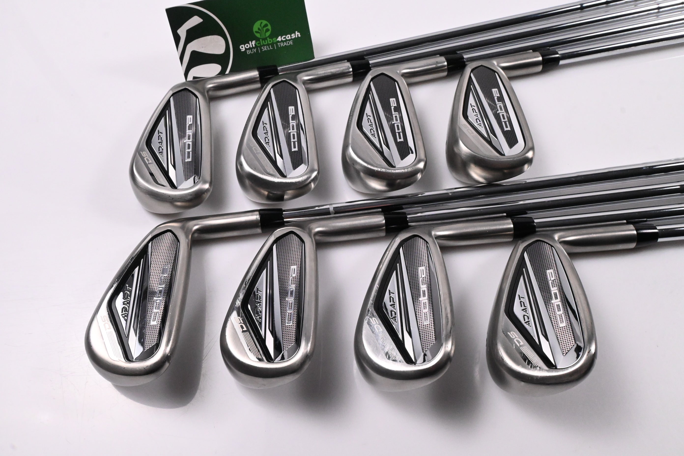 Cobra DS-Adapt Irons / 4-PW+GW / Regular Flex KBS Tour Lite Shafts