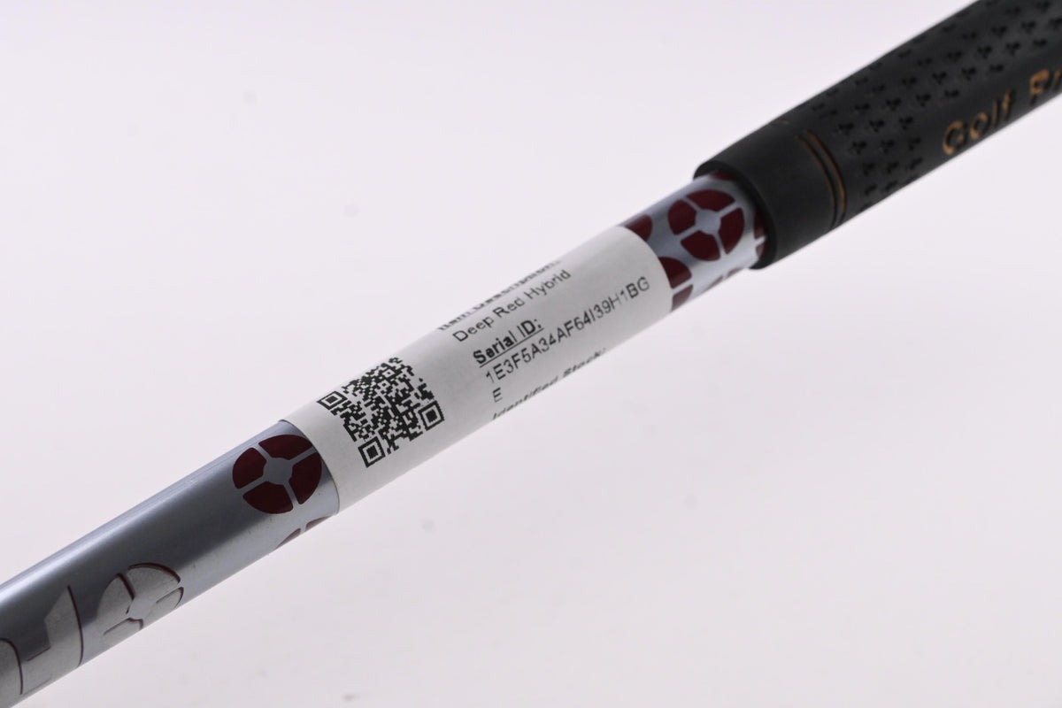 Wilson Deep Red #4 Hybrid / 22 Degree / Regular Flex Fujikura Shaft