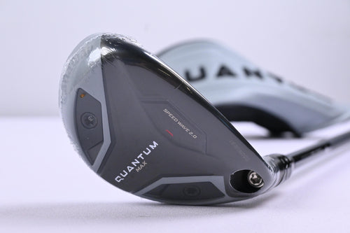 Callaway Quantum Max #5 Hybrid / 24 Degree / Regular Flex Denali Frost Silver 60
