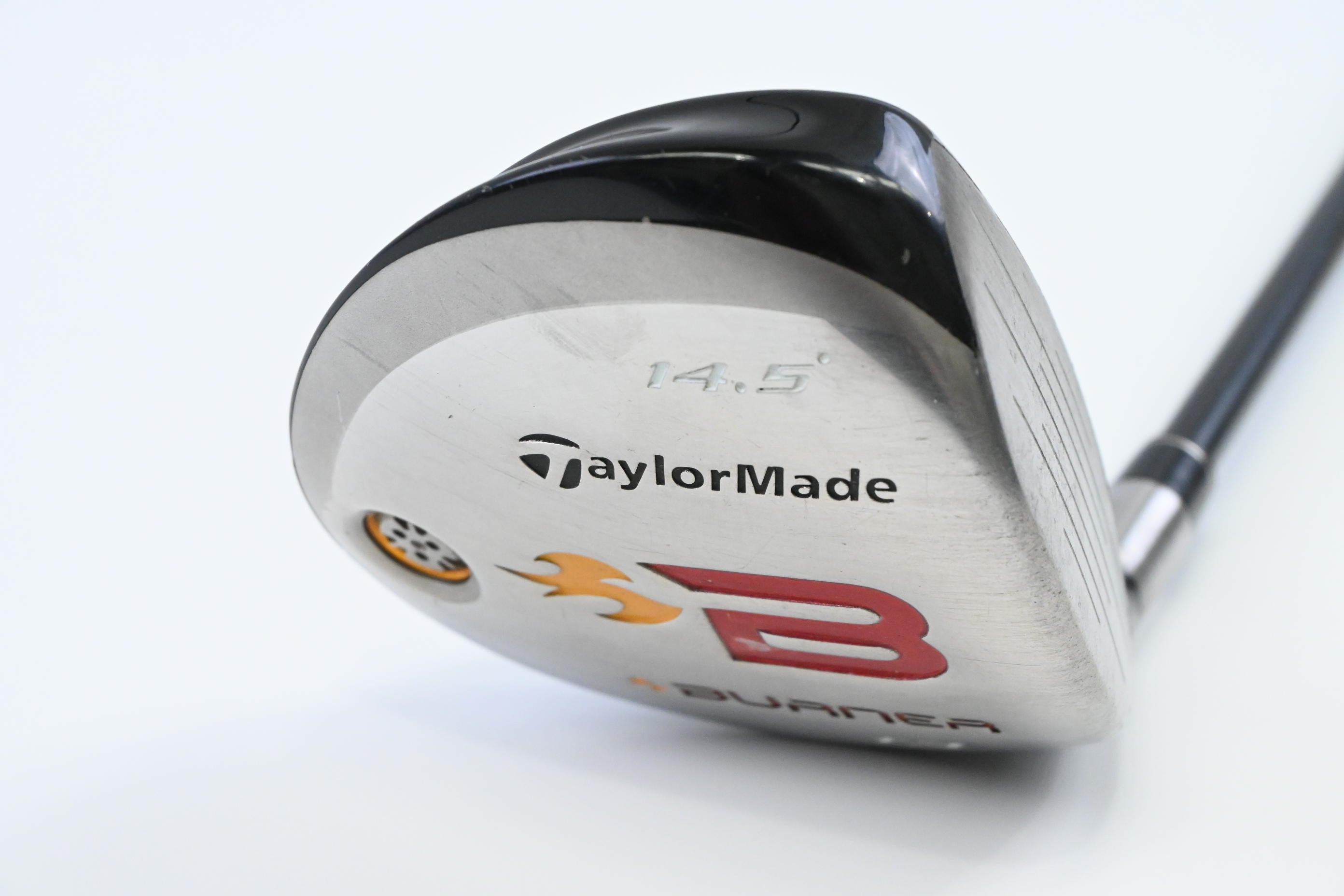 Taylormade Burner 2008 #3 Wood / 14.5 Degree / Stiff Flex Fujikura E Fit-On 370