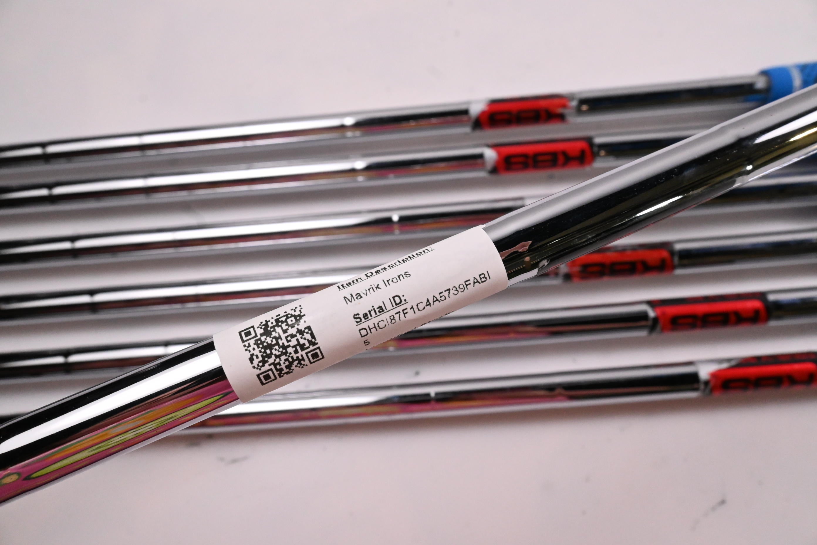 Callaway Mavrik Irons / 4-PW / Stiff Flex KBS Tour-V 90 Shafts
