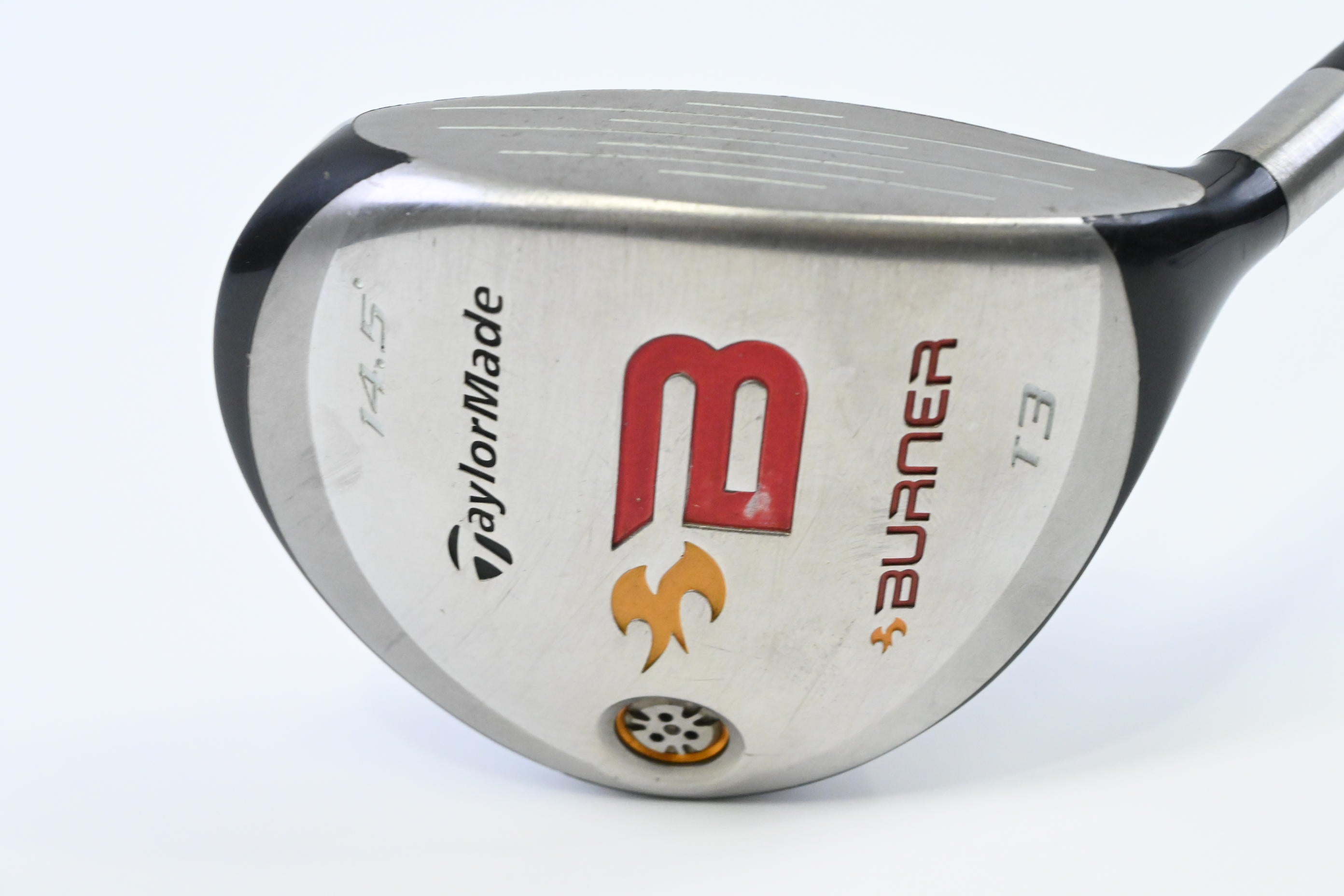 Taylormade Burner 2008 #3 Wood / 14.5 Degree / Stiff Flex Fujikura E Fit-On 370