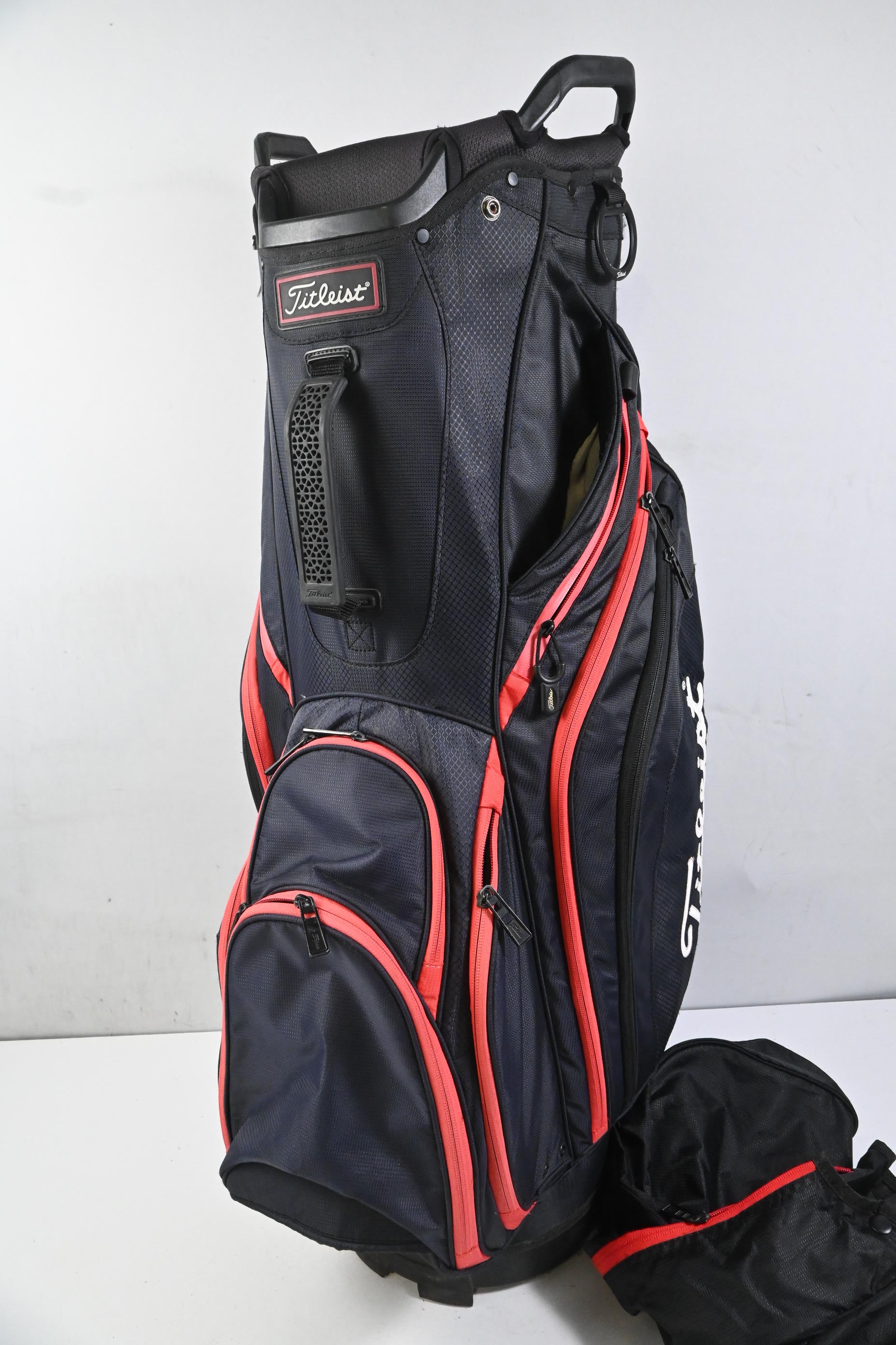 Titleist Cart Bag / 14-Way Divider / Navy, Red