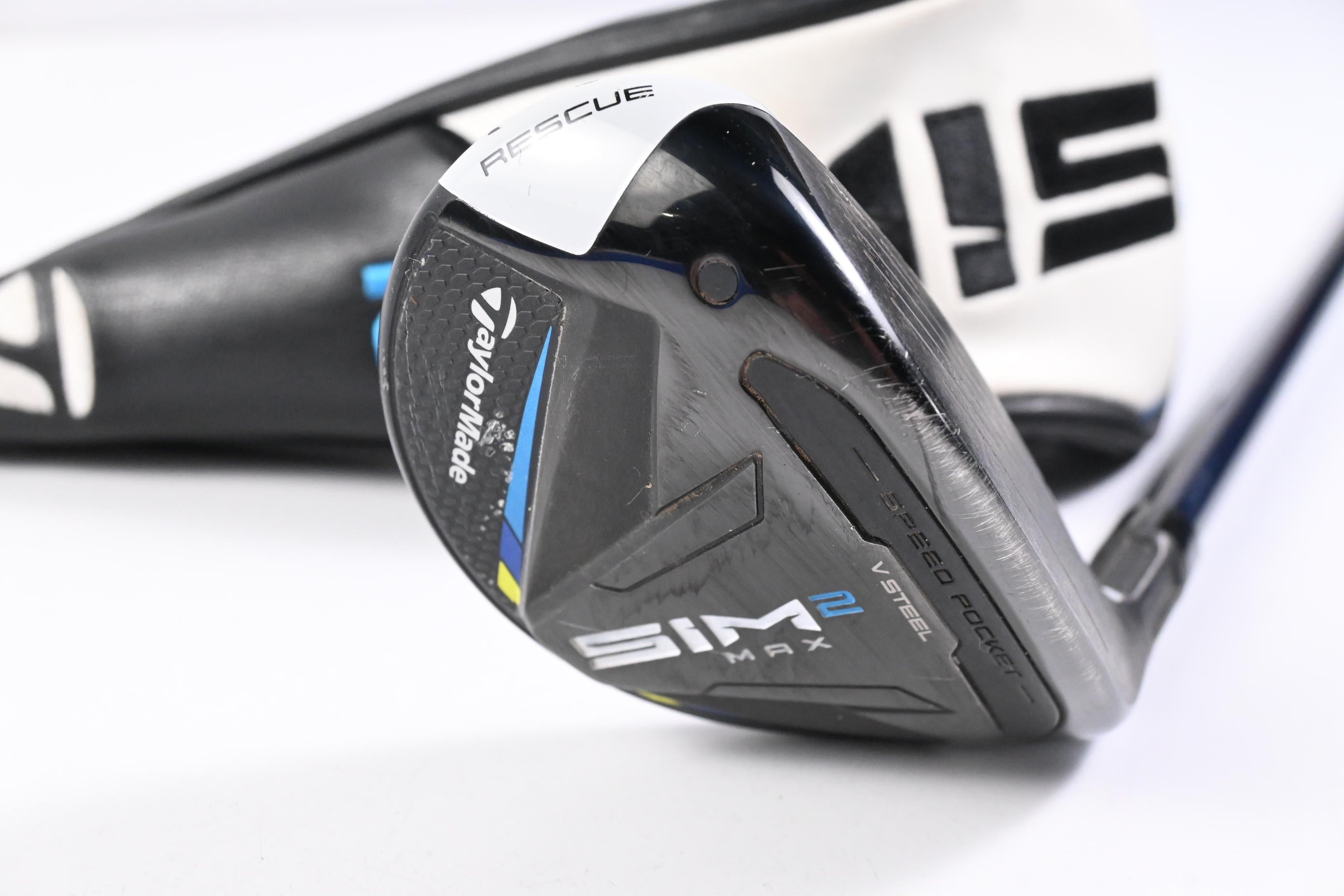 Taylormade SIM2 Max #3 Hybrid / 19 Degree / Stiff Flex Fujikura Ventus Blue 7