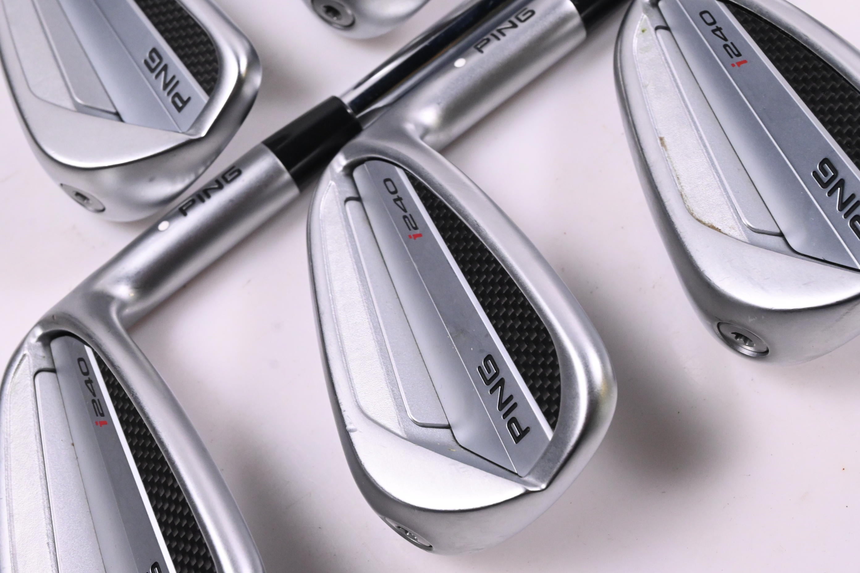 Ping I240 Irons / 6-PW / White Dot / Stiff Flex N.S.Pro Modus³ Tour 115 Shafts