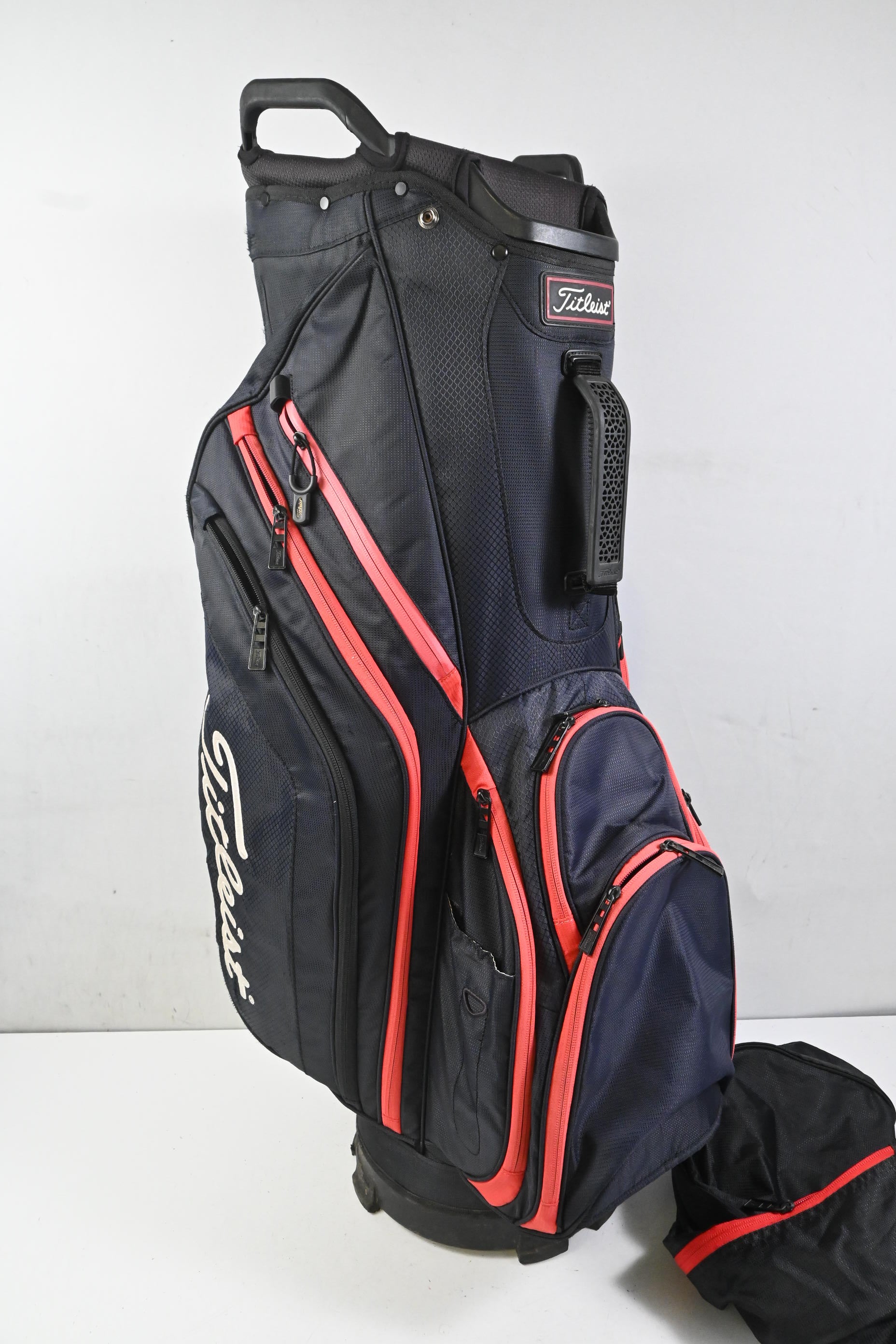 Titleist Cart Bag / 14-Way Divider / Navy, Red