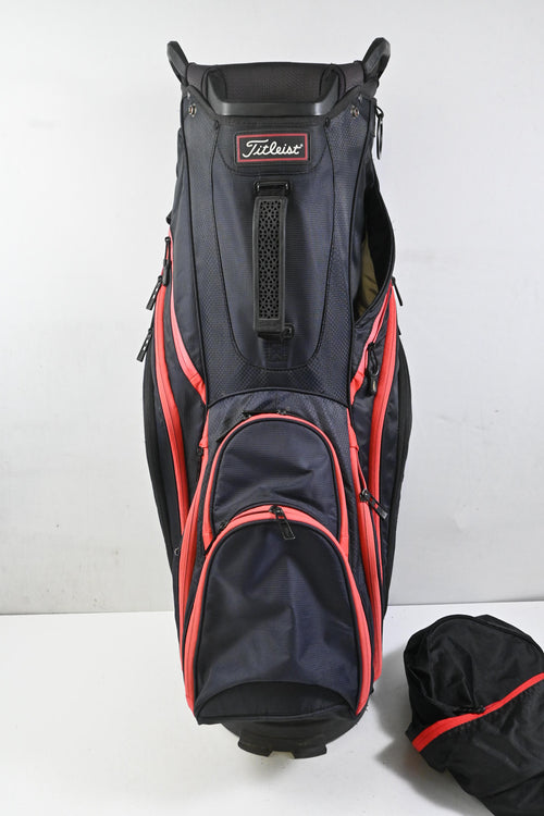 Titleist Cart Bag / 14-Way Divider / Navy, Red