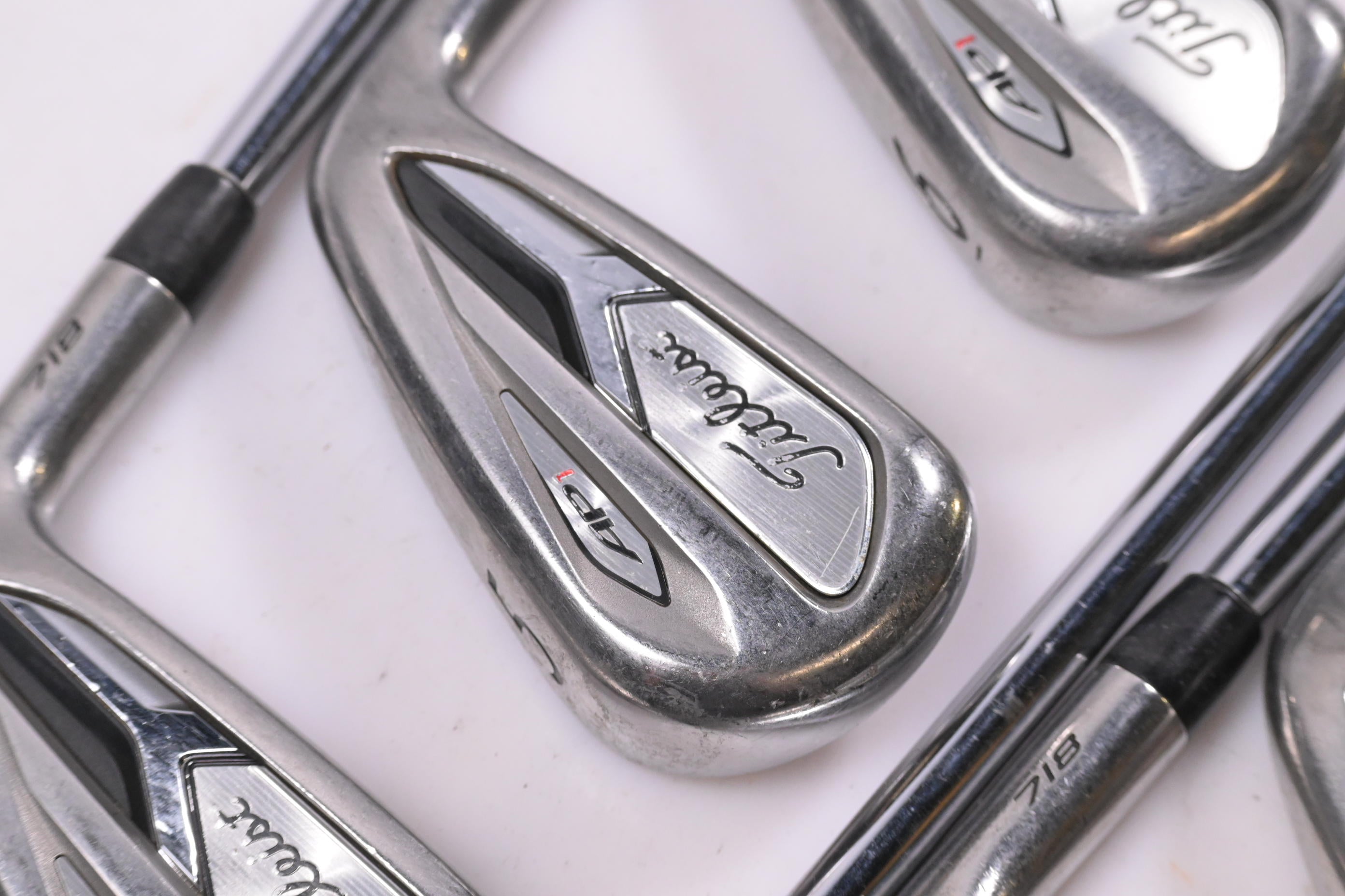 Titleist 718 AP1 Irons / 4-PW / Regular Flex AMT Red R300 Shafts