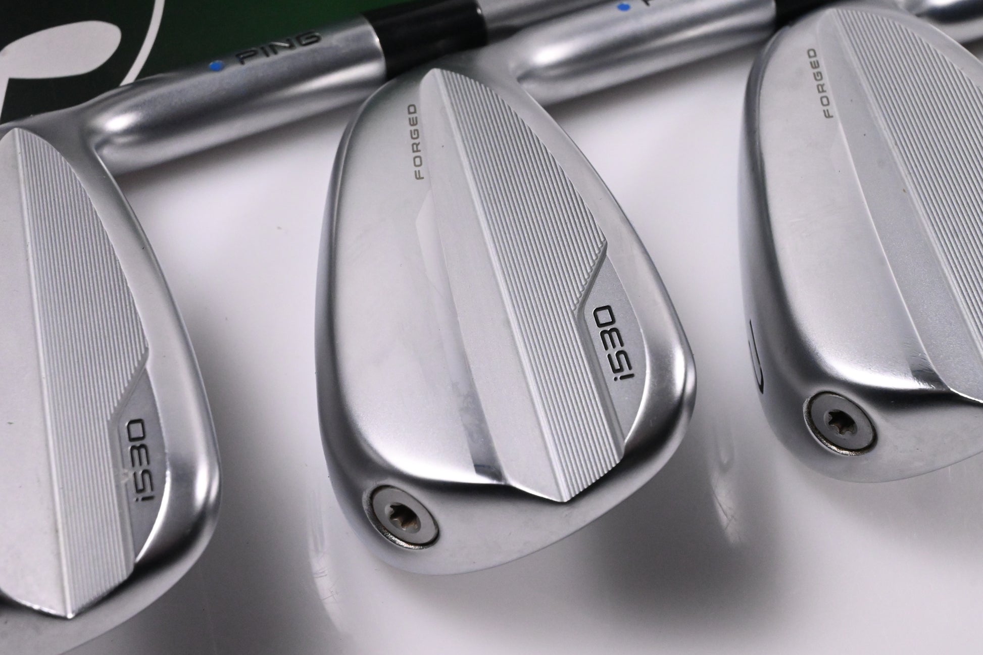 Ping i530 Irons / 7-PW+GW / Blue Dot / Senior Flex Ping Alta Quick 35 Shafts