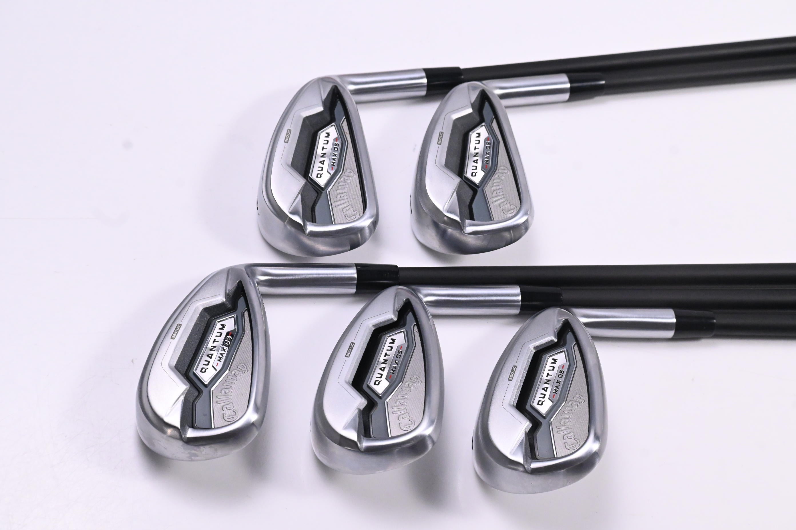 Callaway Quantum Max OS Irons / 6-PW / Senior Flex Vanquish 5 Shafts