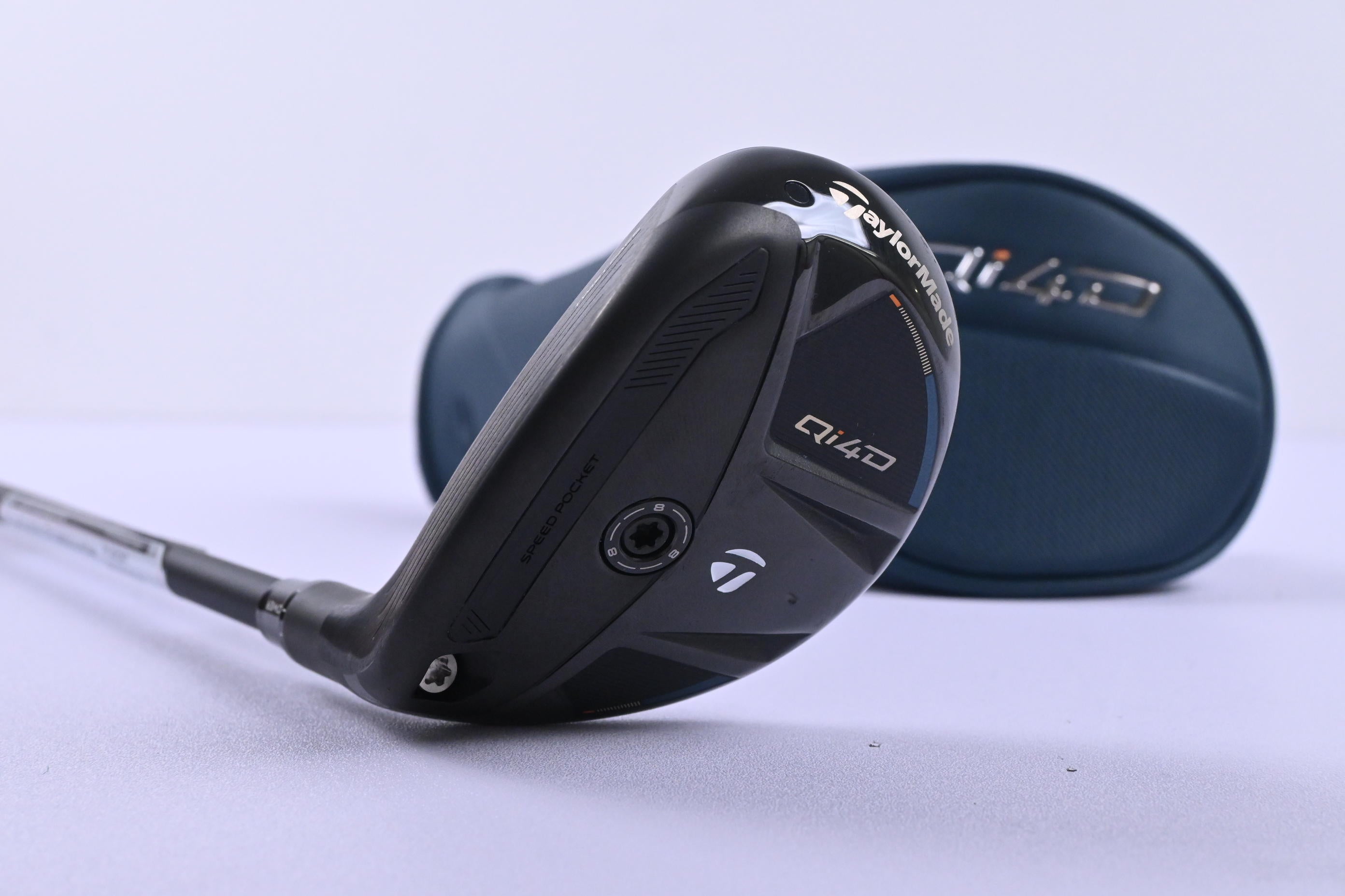 Left Hand Taylormade Qi4D #4 Hybrid / 22 Degree / Regular Flex KBS ReAx 65 Shaft