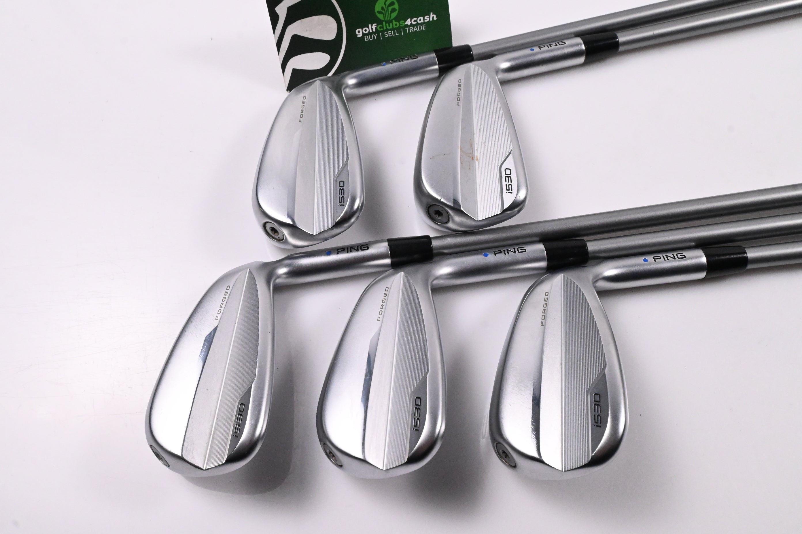Ping i530 Irons / 7-PW+GW / Blue Dot / Senior Flex Ping Alta Quick 35 Shafts
