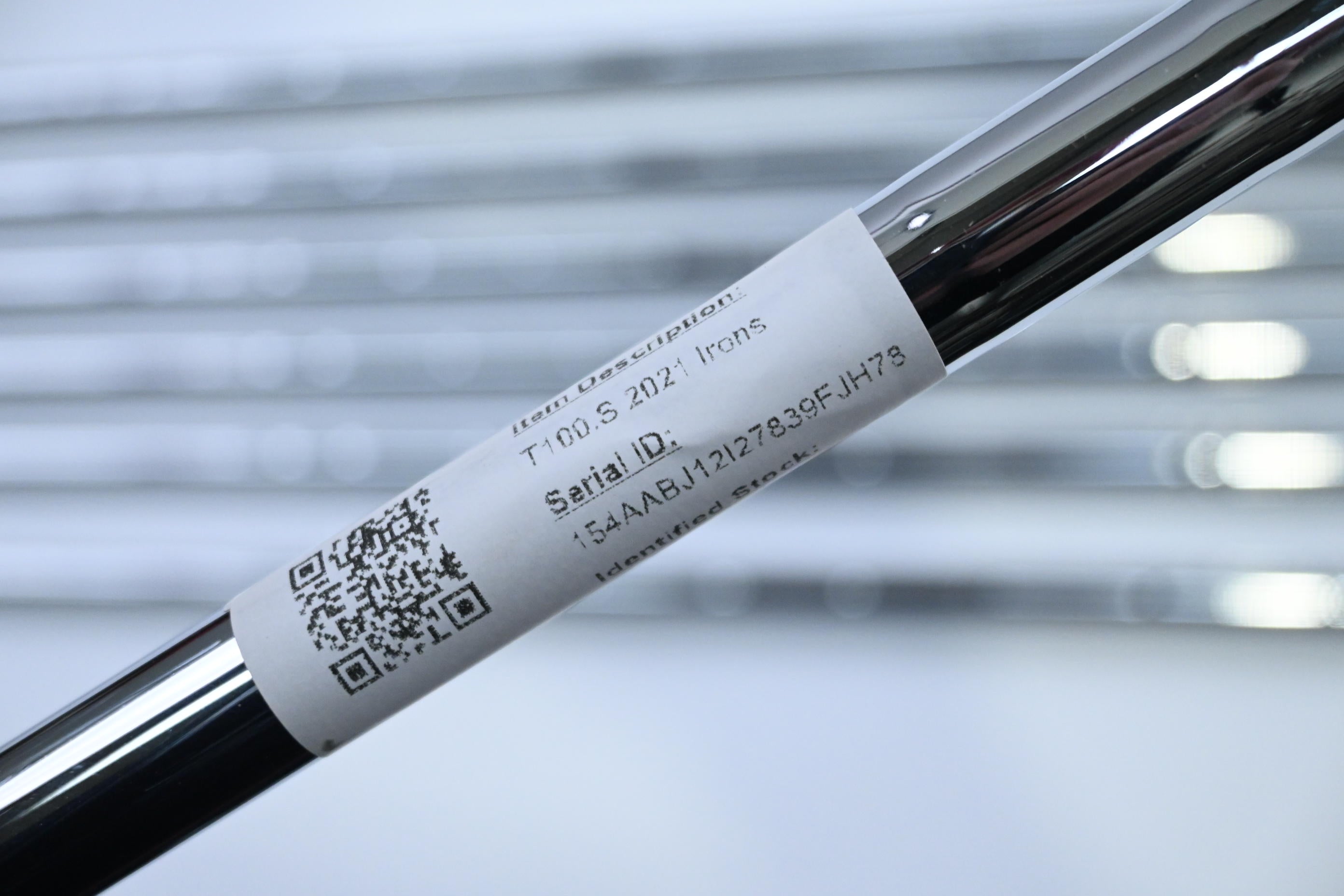 Titleist T100.S 2021 Irons / 5-PW+48° / Regular Flex Steel Shafts