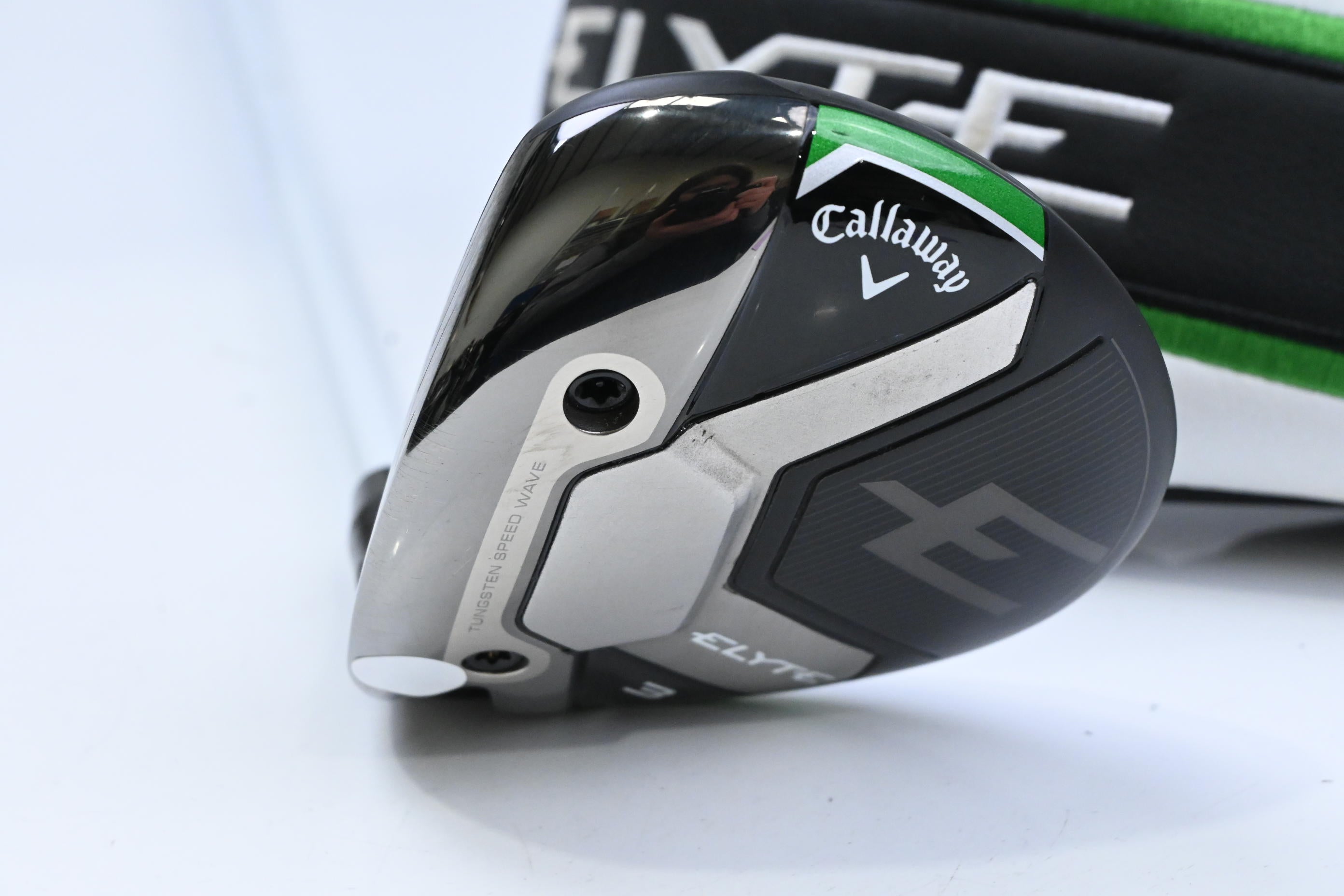 Left Hand Callaway Elyte #3 Wood / 15 Degree / TX-Flex Fujikura Atmos Black 7