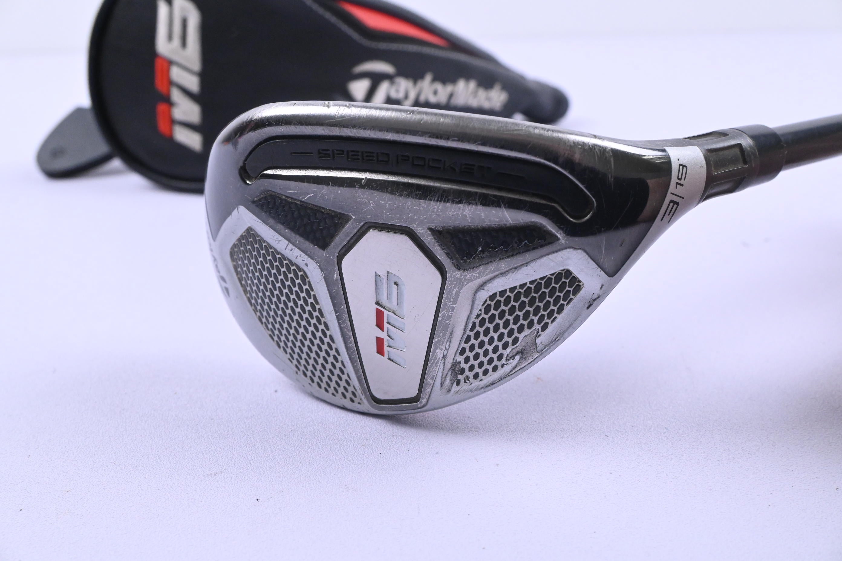 Taylormade M6 #3 Hybrid / 19 Degree / Regular Flex Atmos Orange 6 Shaft