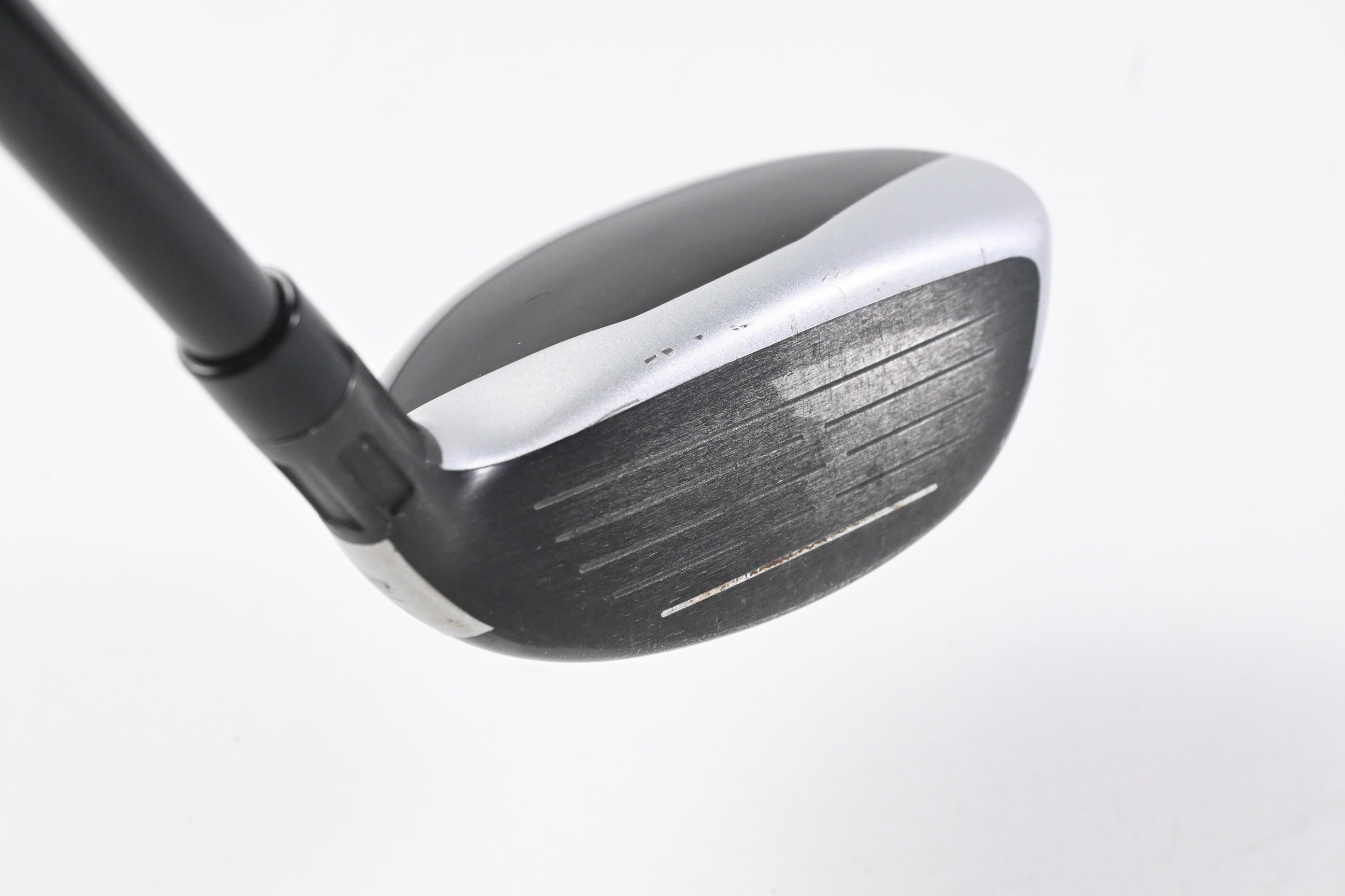 Left Hand Taylormade M4 #4 Hybrid / 22 Degree / Regular Flex Fujikura Atmos 6
