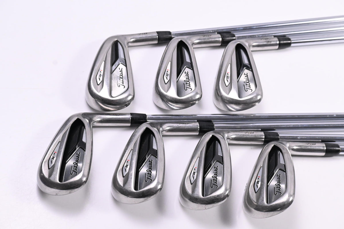 Titleist 718 AP1 Irons / 5-PW+48° / Regular Flex True Temper AMT Red R300 Shafts
