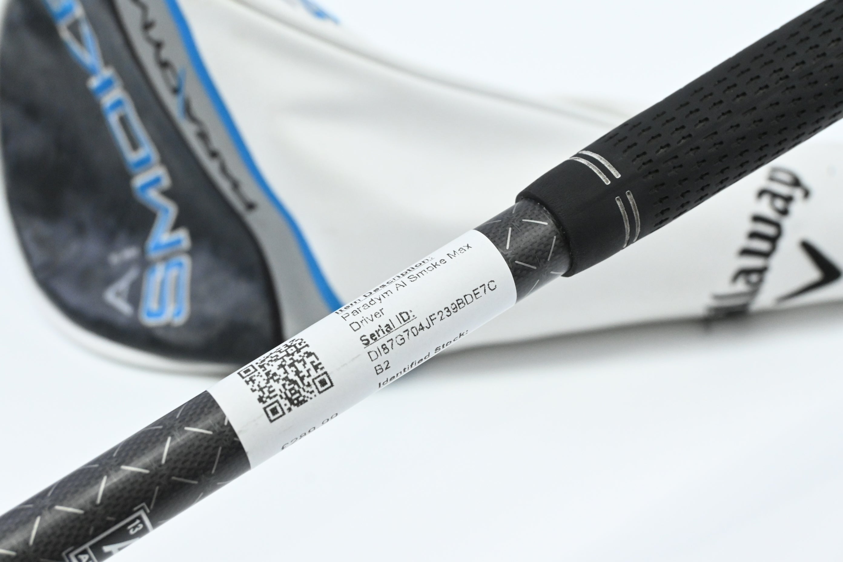 Callaway Paradym Ai Smoke Max Driver / 10.5 Degree / Stiff Flex Tensei AV Blue
