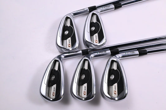 Ping G400 Irons / 6-PW / Green Dot / Regular Flex Dynamic Gold 105 R300 Shafts
