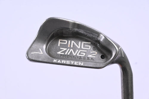 Ping Zing 2 #7 Iron / Black Dot / Stiff Flex Ping Karsten 201 Shaft