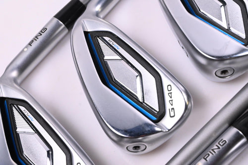 Ping G440 Irons / 4-PW+GW+56° / White Dot / Senior Flex Ping Alta Quick 45