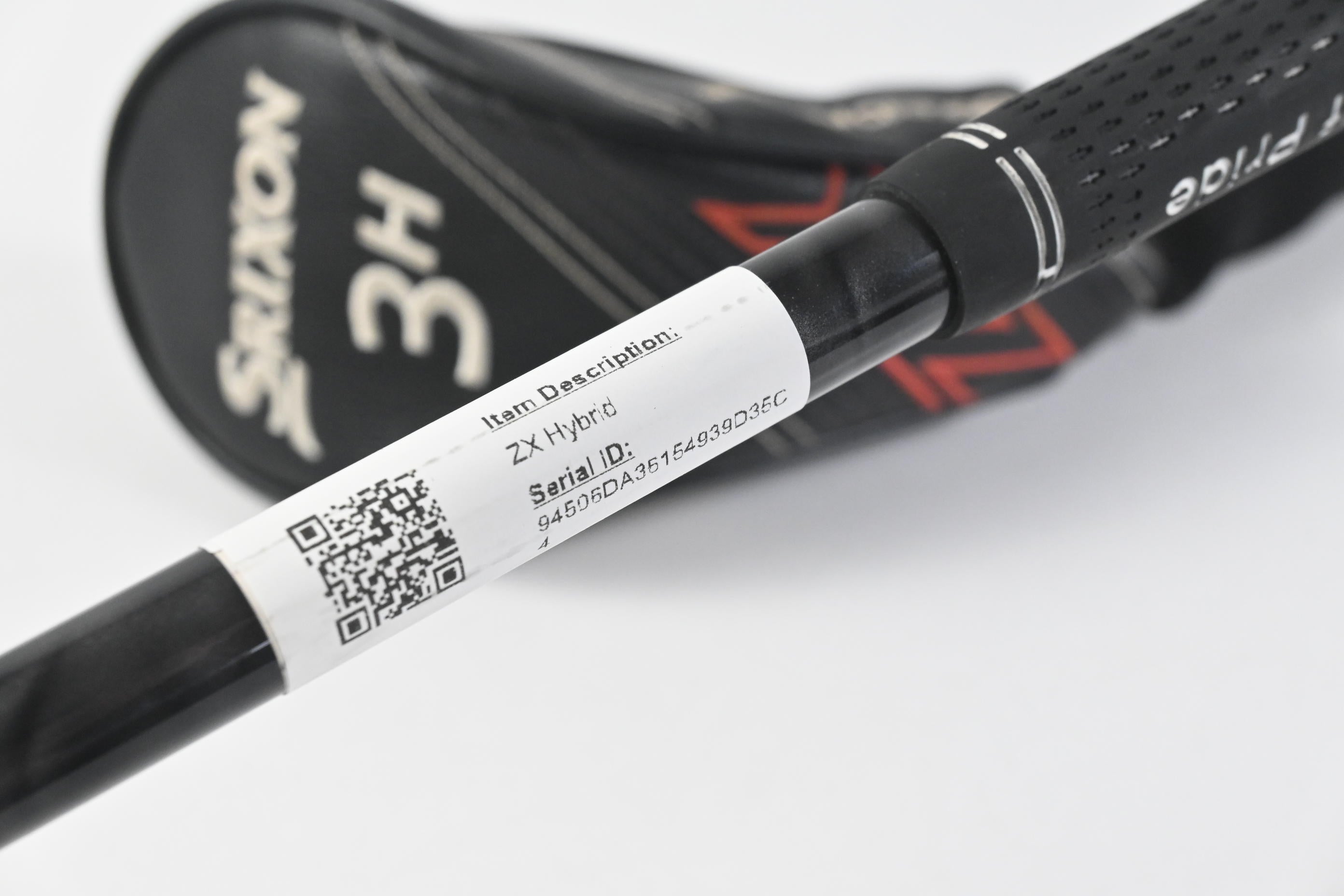 Srixon ZX #3 Hybrid / 19 Degree / Regular Flex Evenflow Riptide 80 Shaft