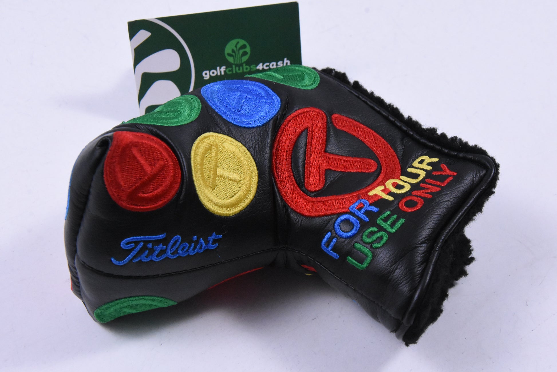 Scotty Cameron Circle T Dancing Rainbow Putter Cover / Mid-Mallet / Black