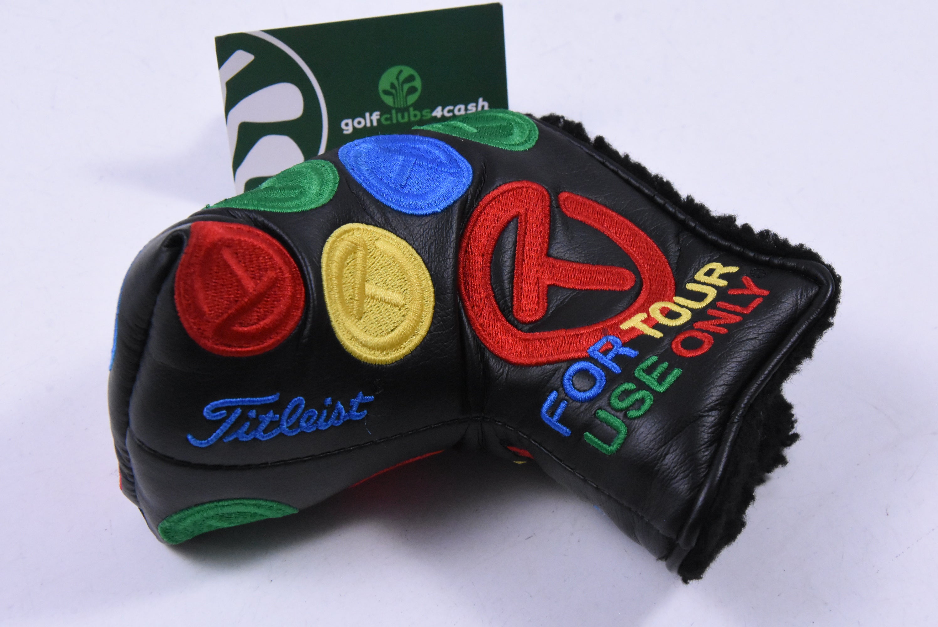 Scotty Cameron Circle T Dancing Rainbow Putter Cover / Mid-Mallet / Black