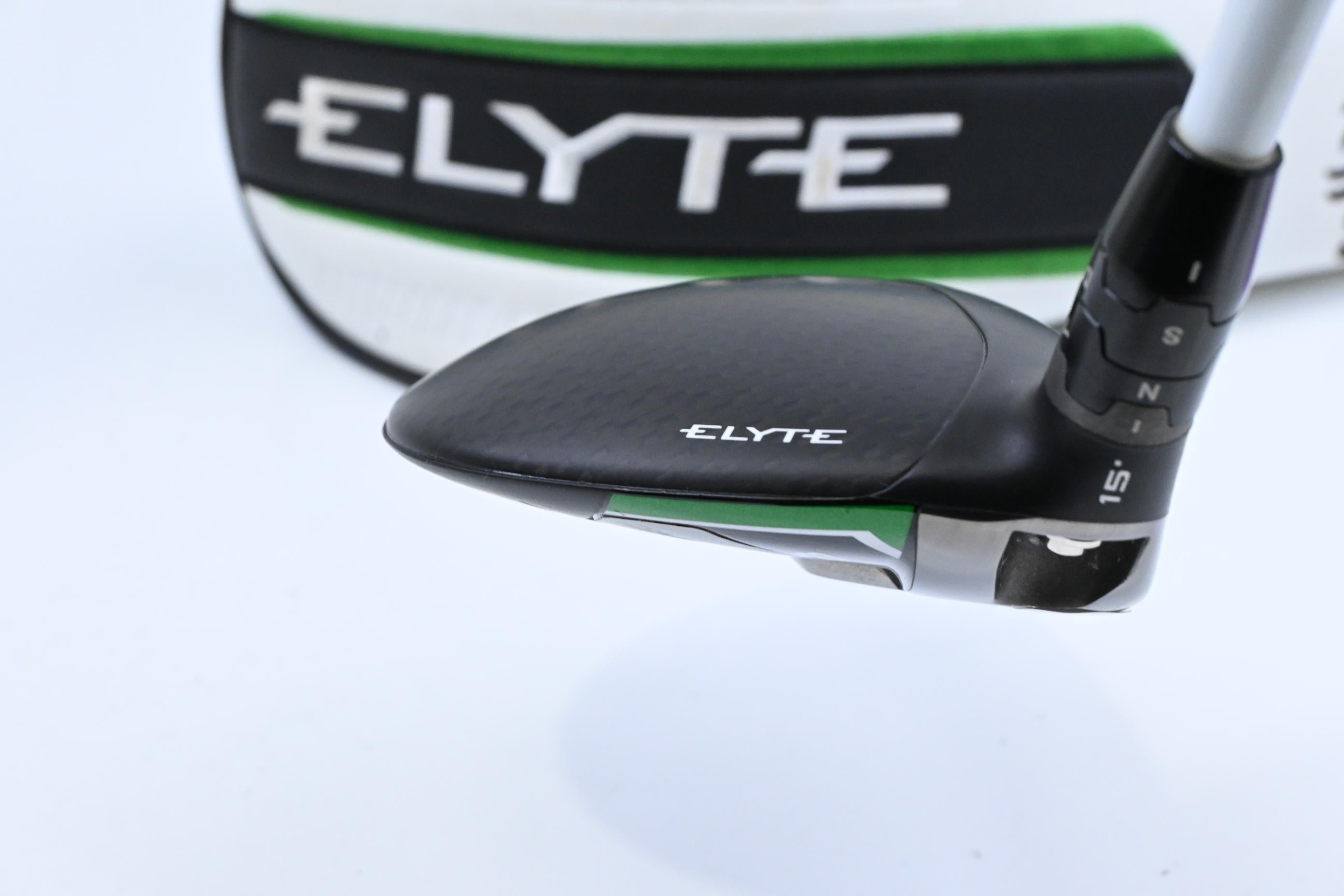 Left Hand Callaway Elyte #3 Wood / 15 Degree / TX-Flex Fujikura Atmos Black 7