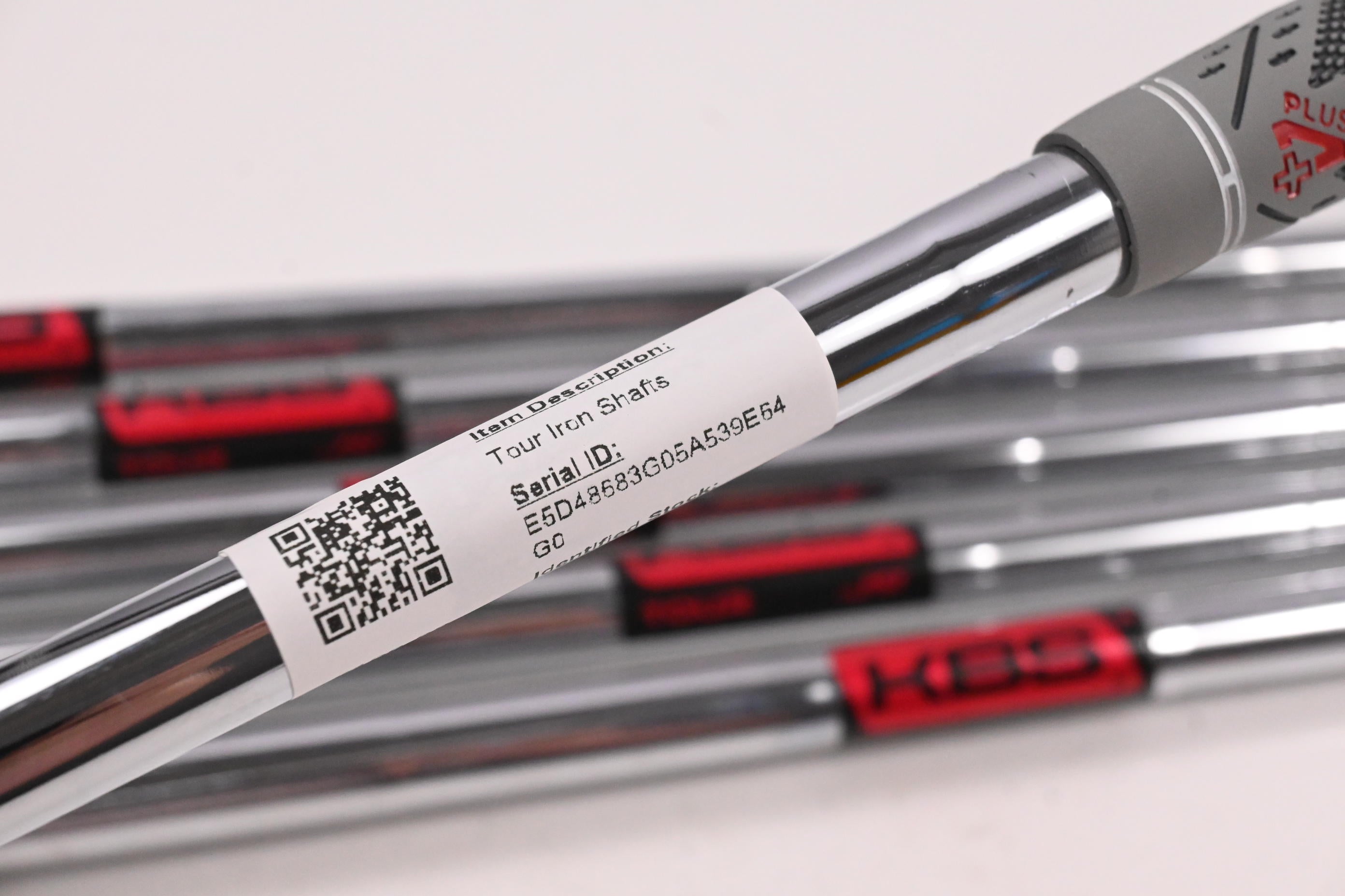 KBS Tour Iron Shafts / X-Flex / Set of 6 / .370" Parallel Tips