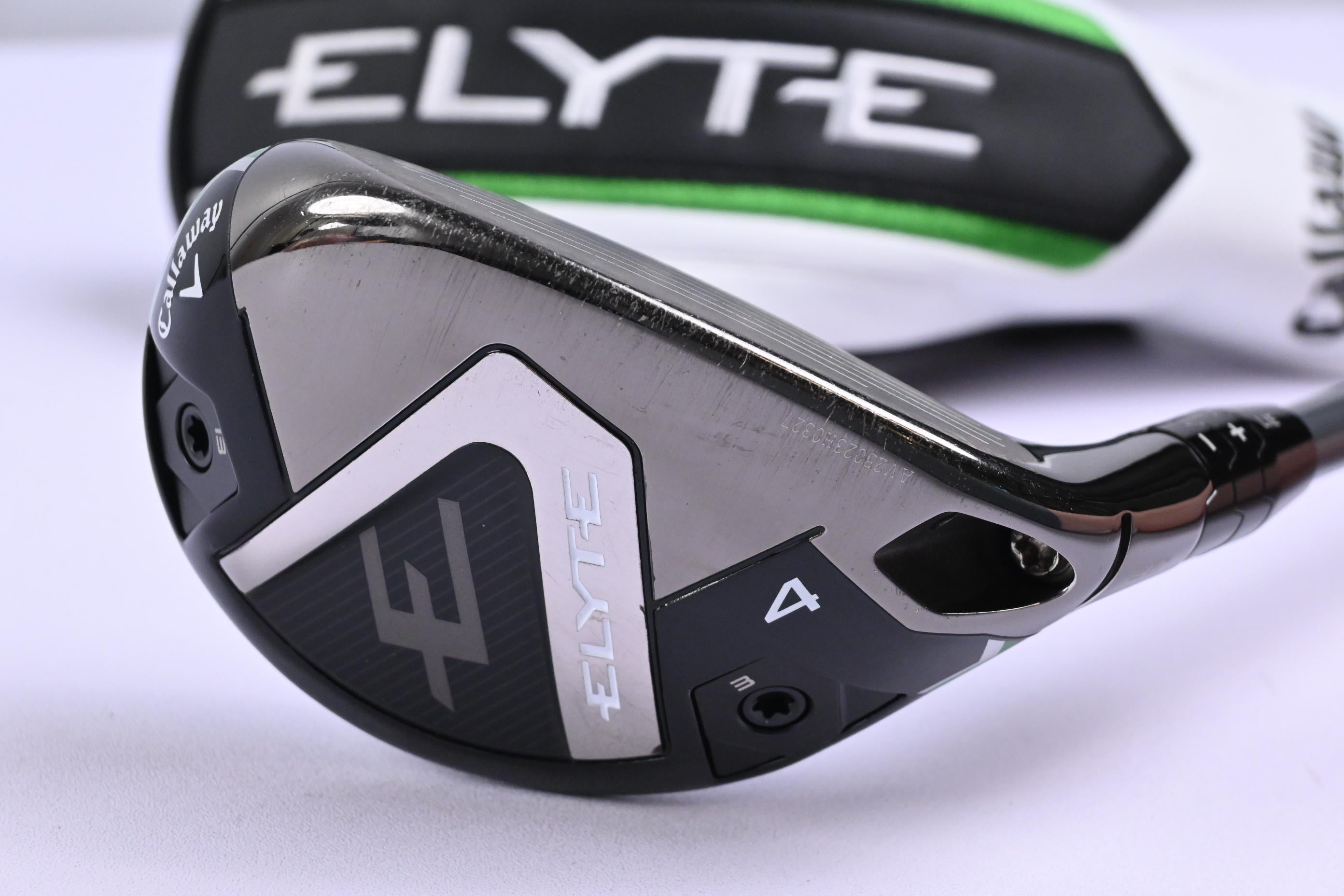 Callaway Elyte #4 Hybrid / 22 Degree / Stiff Flex Project X Denali Charcoal 70