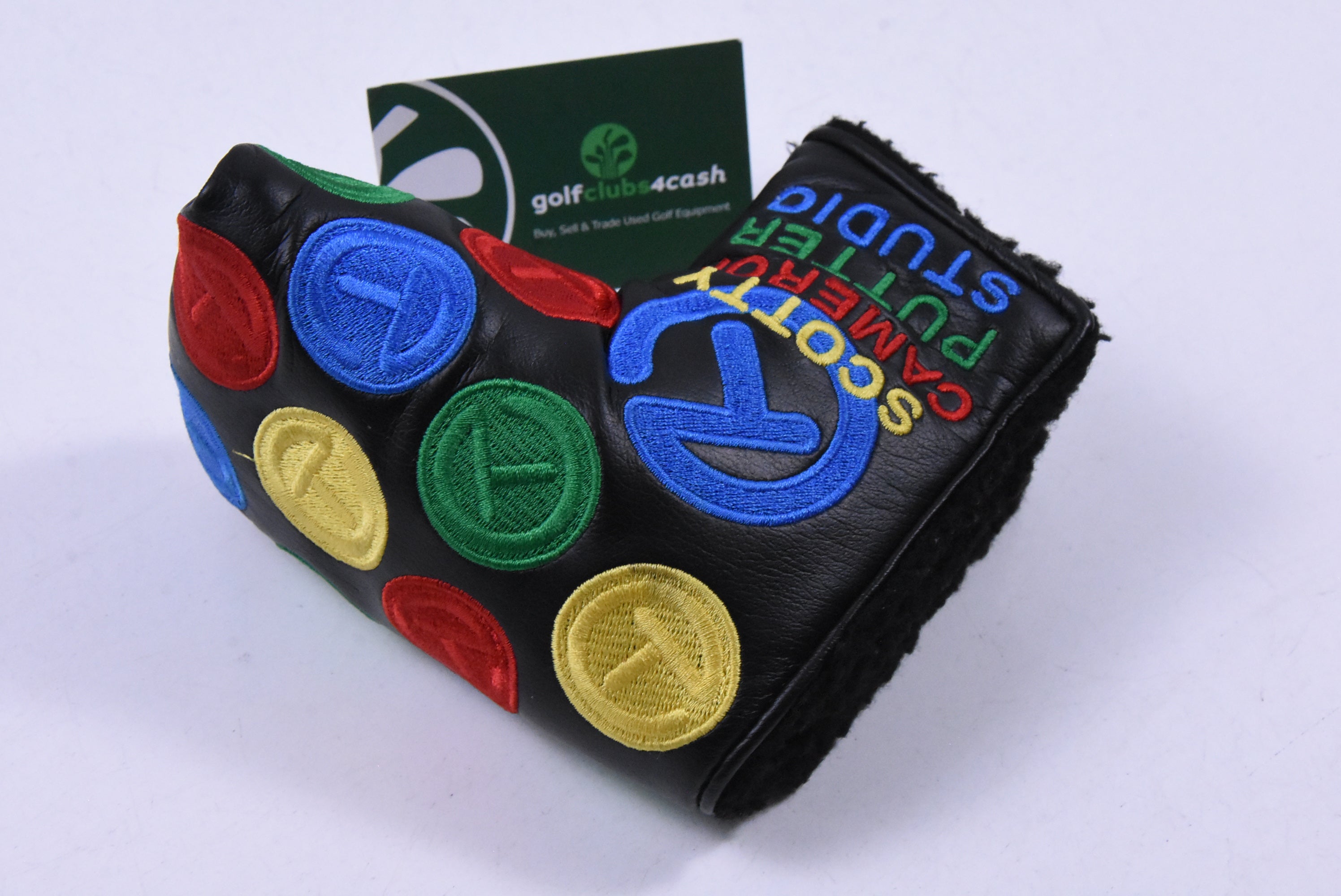 Scotty Cameron Circle T Dancing Rainbow Putter Cover / Mid-Mallet / Black