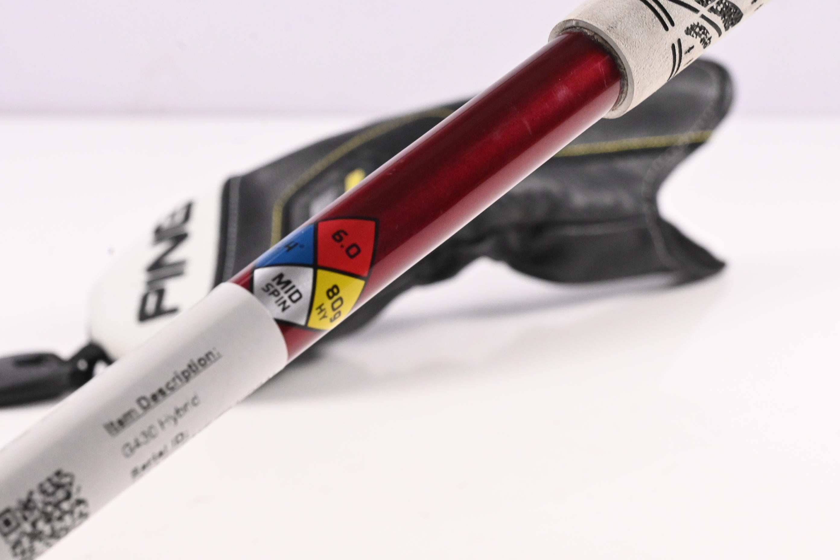 Ping G430 #3 Hybrid / 19 Degree / Stiff Flex HZRDUS RDX Smoke Red 80 Shaft