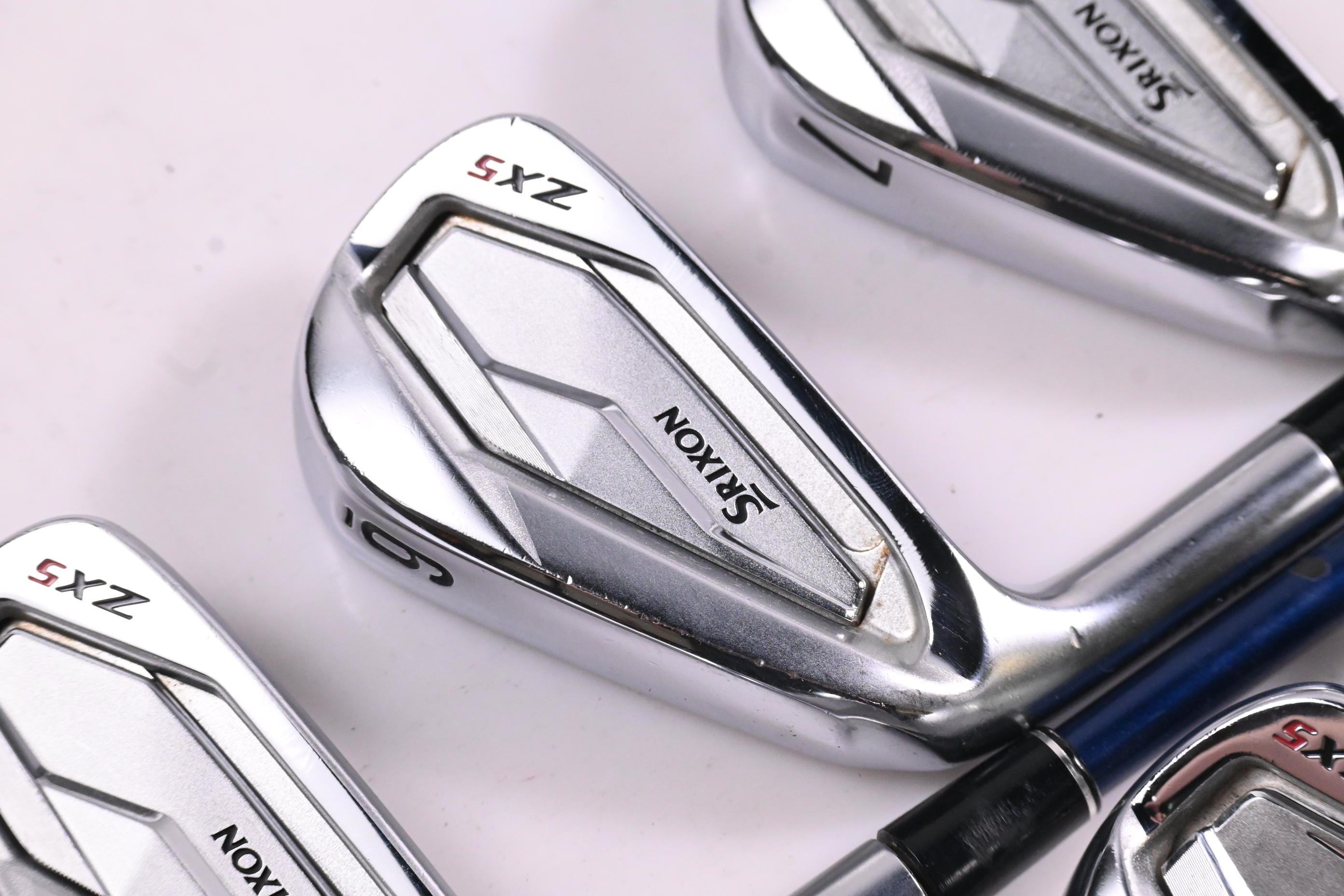Left Hand Srixon ZX5 Irons / 5-PW / Regular Flex Diamana 60 Shafts