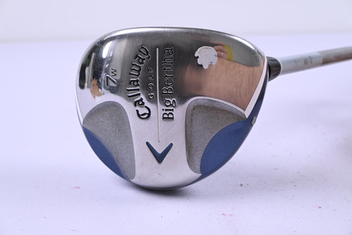 Ladies Callaway Big Bertha #7 Wood / 21 Degree / Ladies Flex Callaway Aldila 50