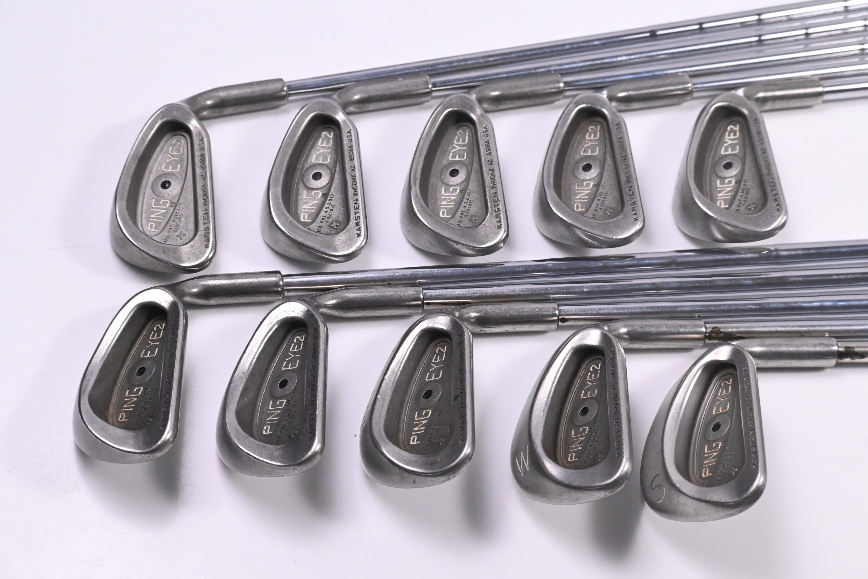 Ping Eye 2+ Irons / 2-PW+SW / Black Dot / Regular Flex Ping Steel Shafts