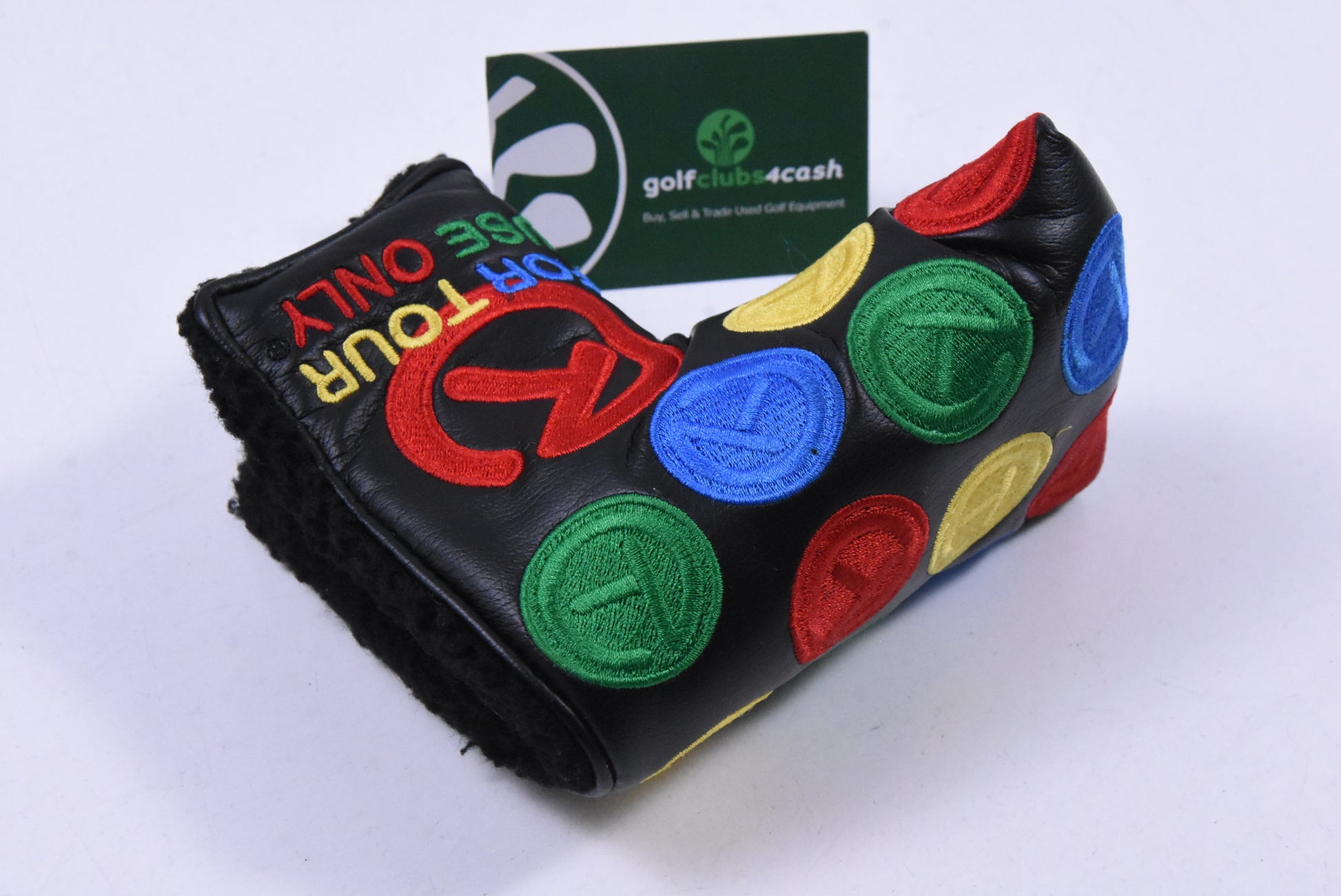 Scotty Cameron Circle T Dancing Rainbow Putter Cover / Mid-Mallet / Black